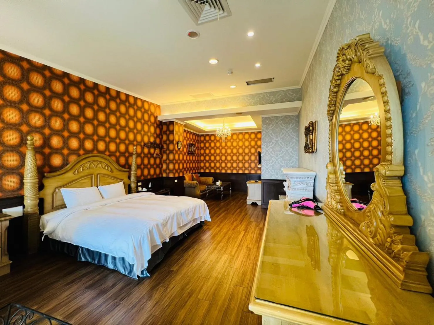 Bed in Huis Ten Bosch