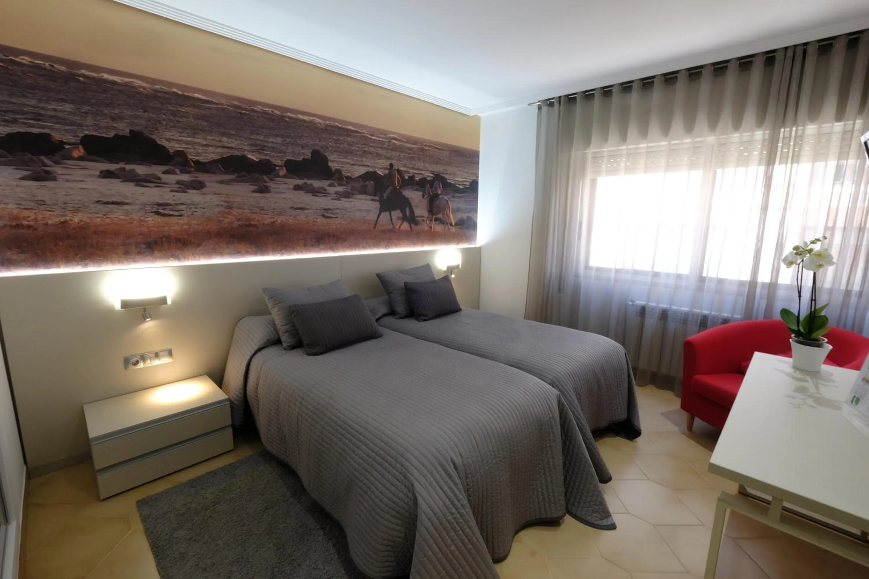 Bed in Hotel Vila da Guarda