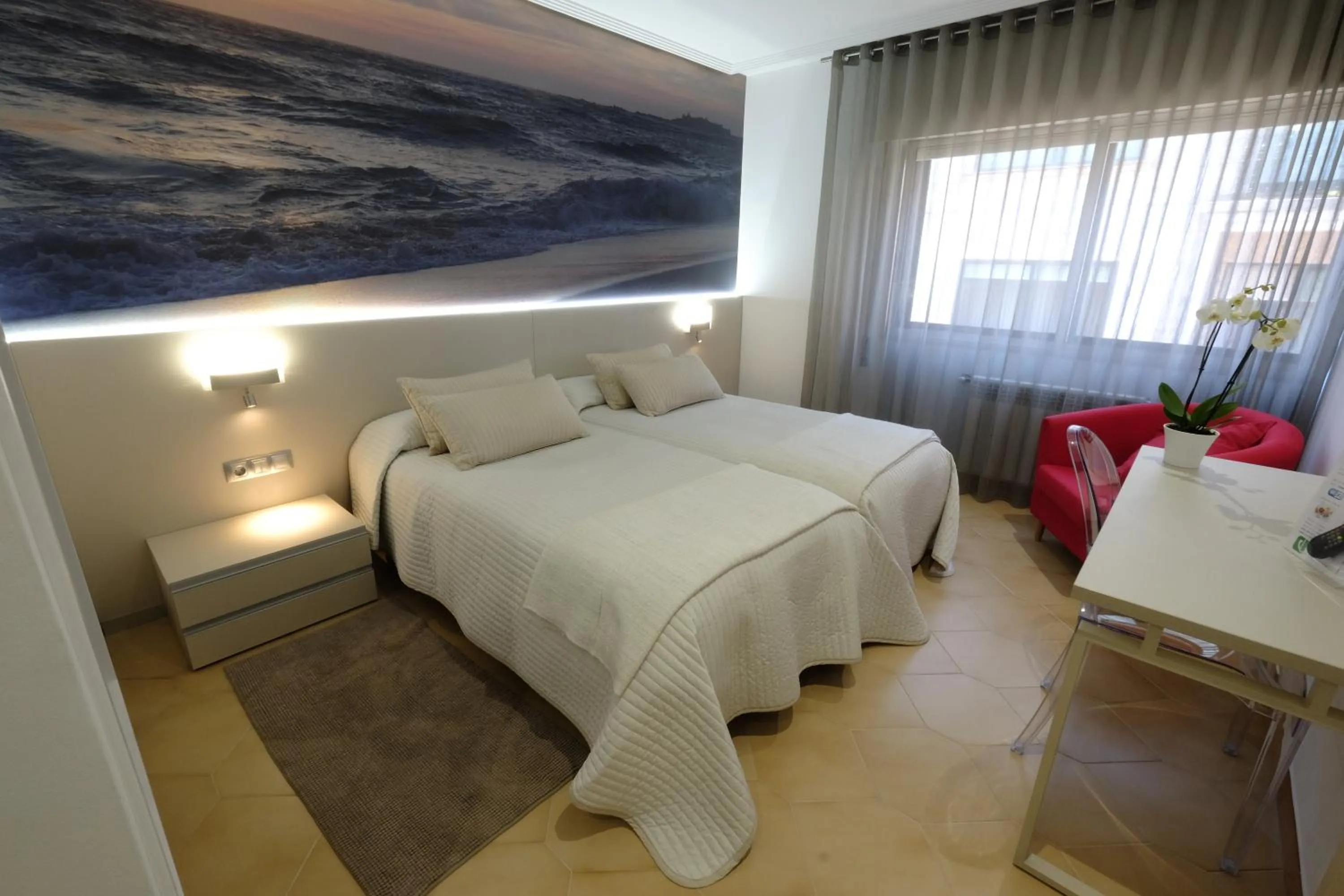 Bed in Hotel Vila da Guarda