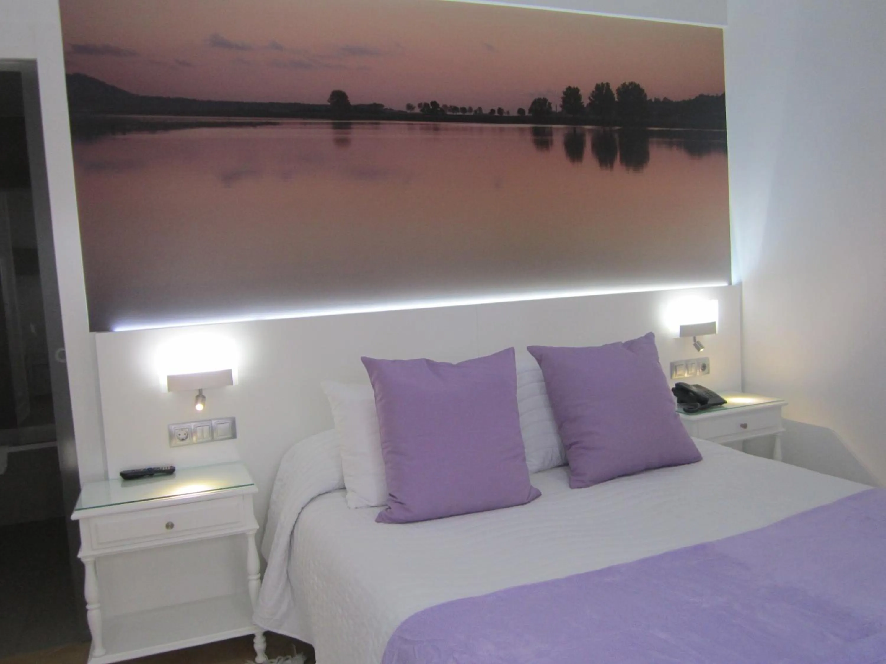 Bed in Hotel Vila da Guarda