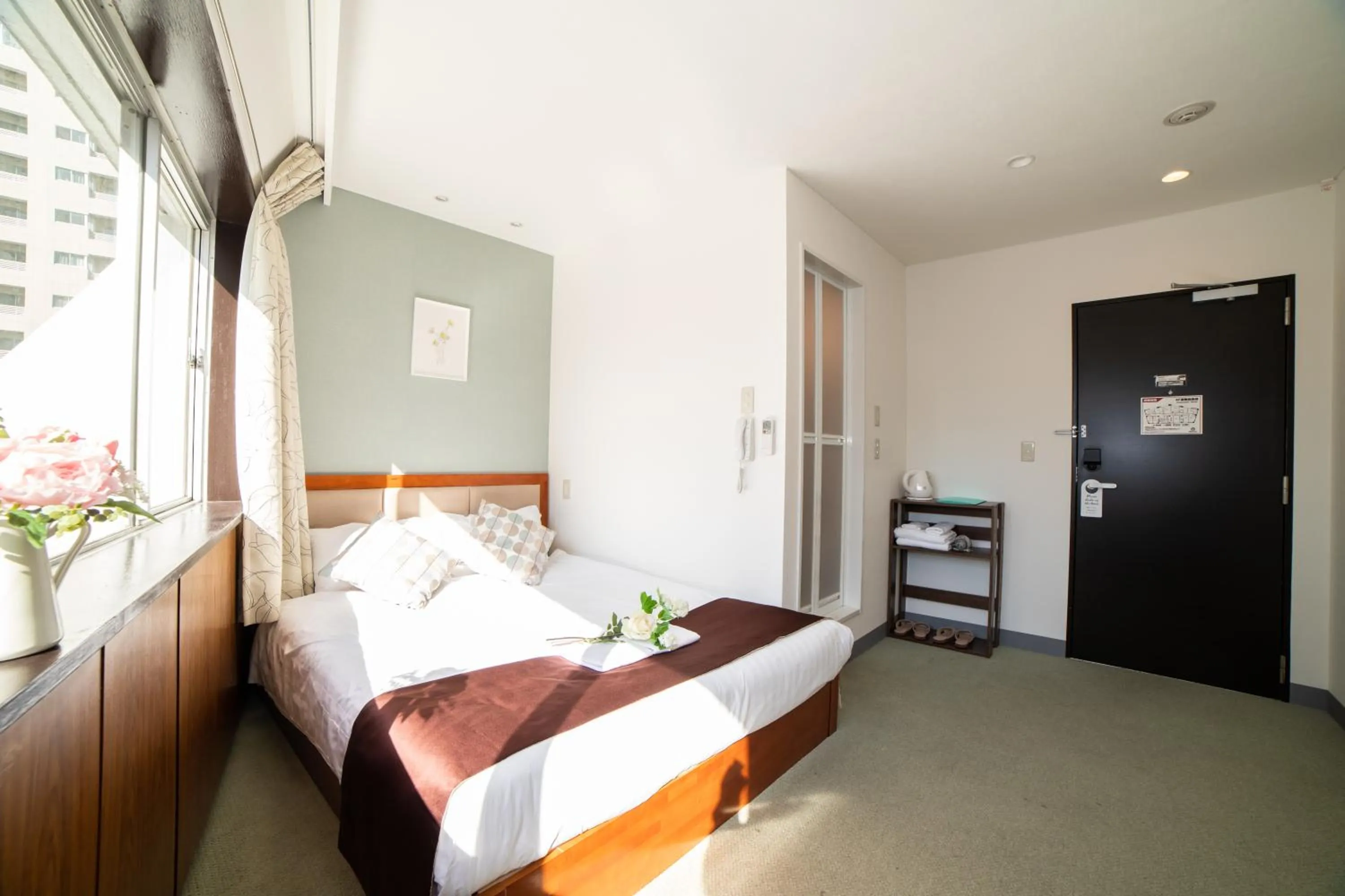 Photo of the whole room, Bed in Tabata Oji Hotel