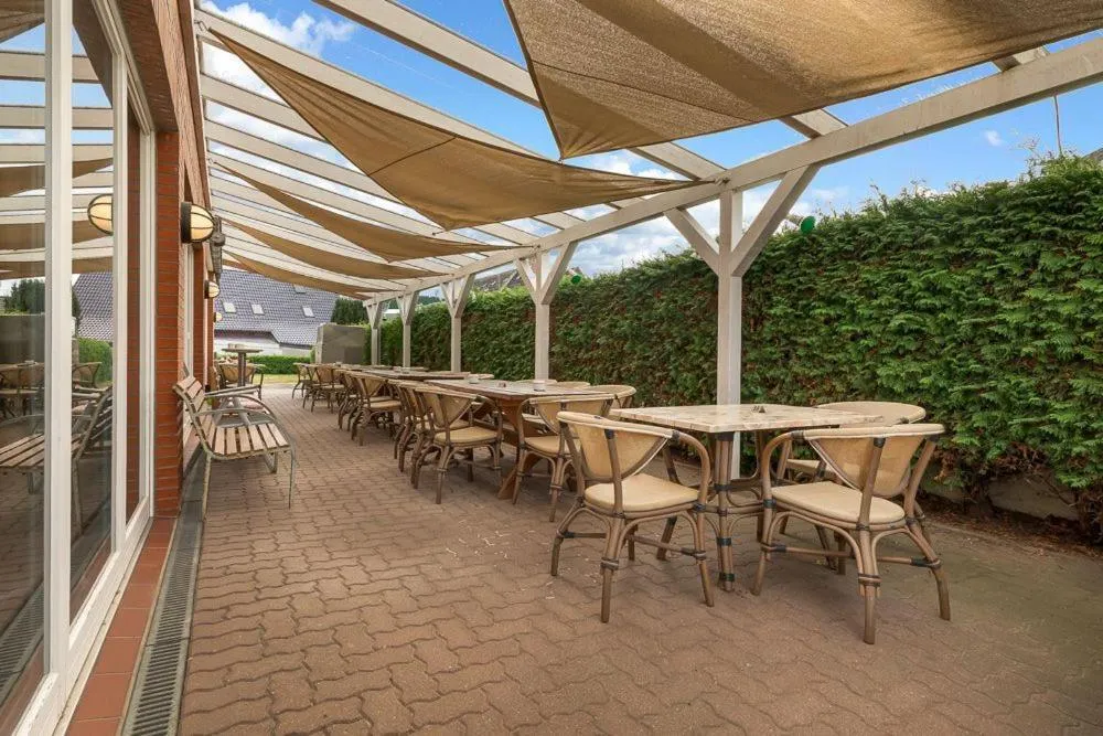 Patio in Gothmann's Hotel