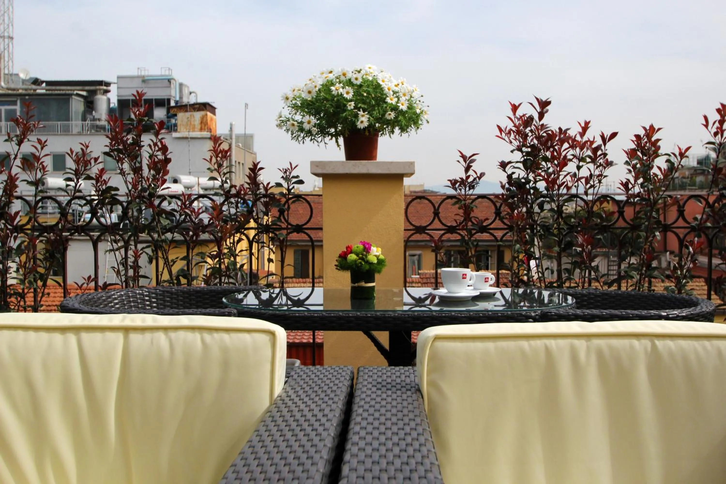 Patio in Hotel Indipendenza