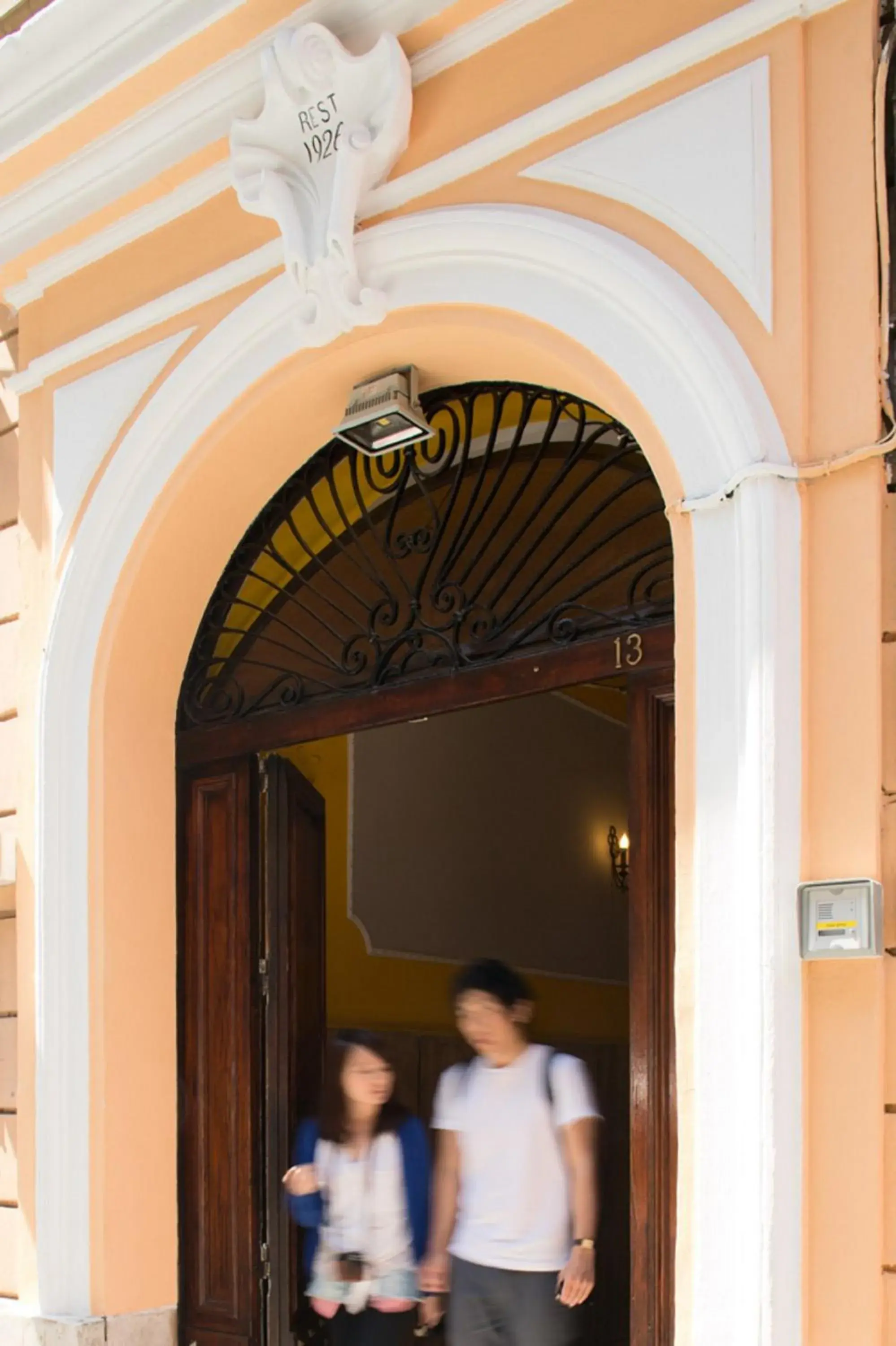 Property building in Hotel Indipendenza Property building in Hotel Indipendenza