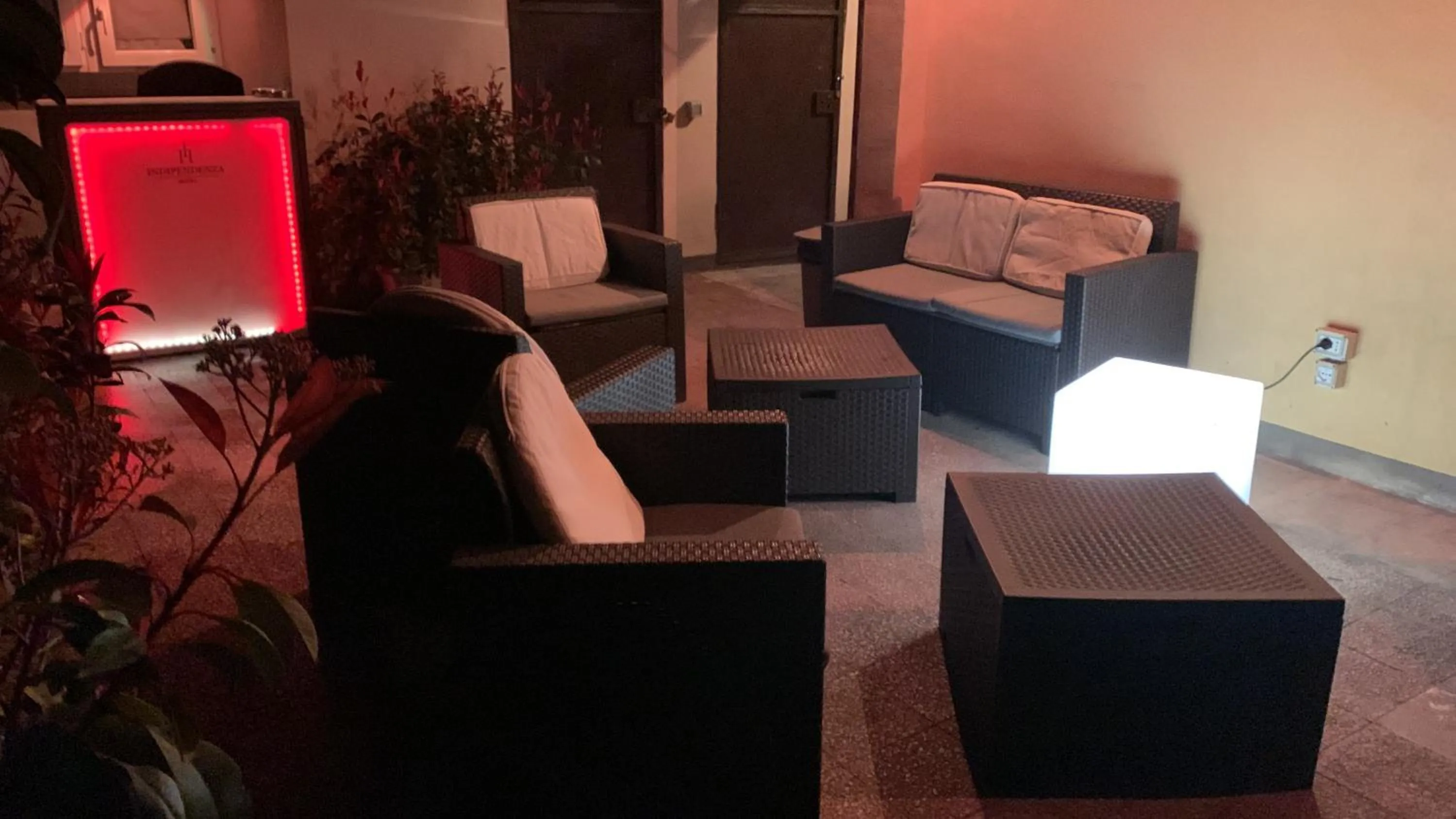 Balcony/Terrace in Hotel Indipendenza