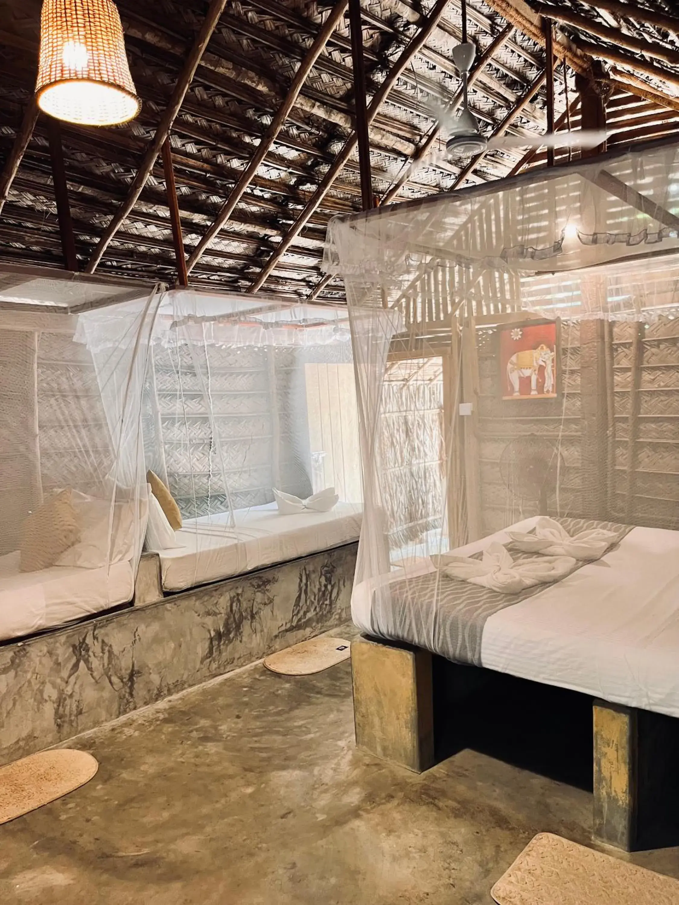 Family Room with Garden View in Windy Waves Beach Nature Resort & Kite School Family Room with Garden View in Windy Waves Beach Nature Resort & Kite School