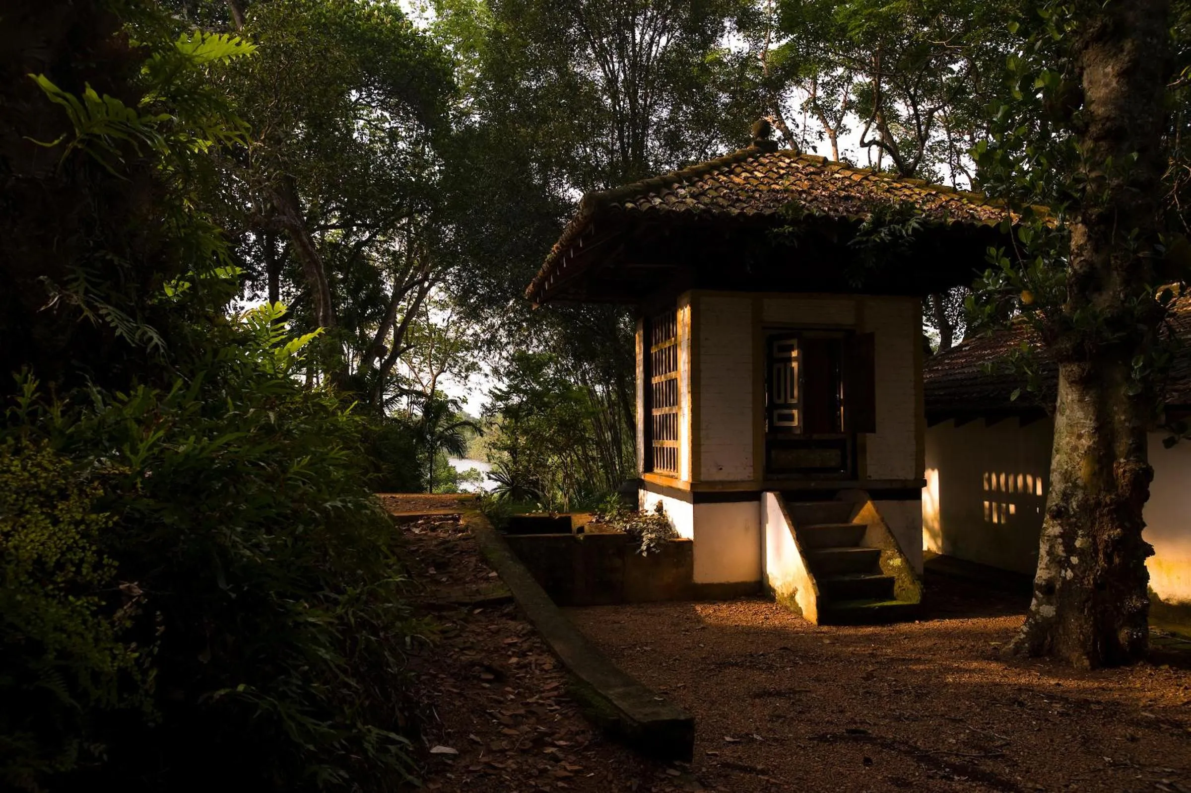 Garden in Lunuganga Estate
