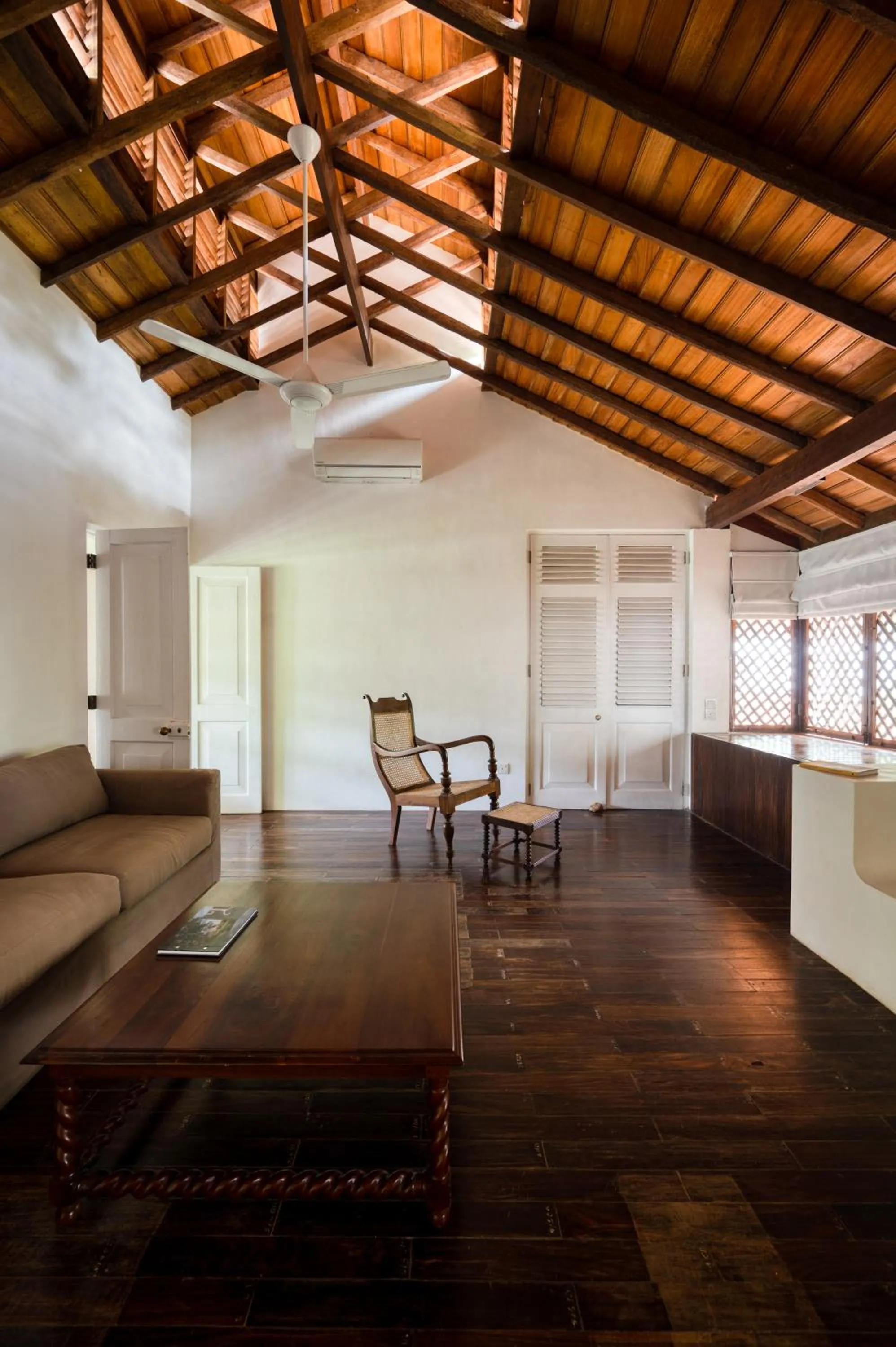Living room in Lunuganga Estate