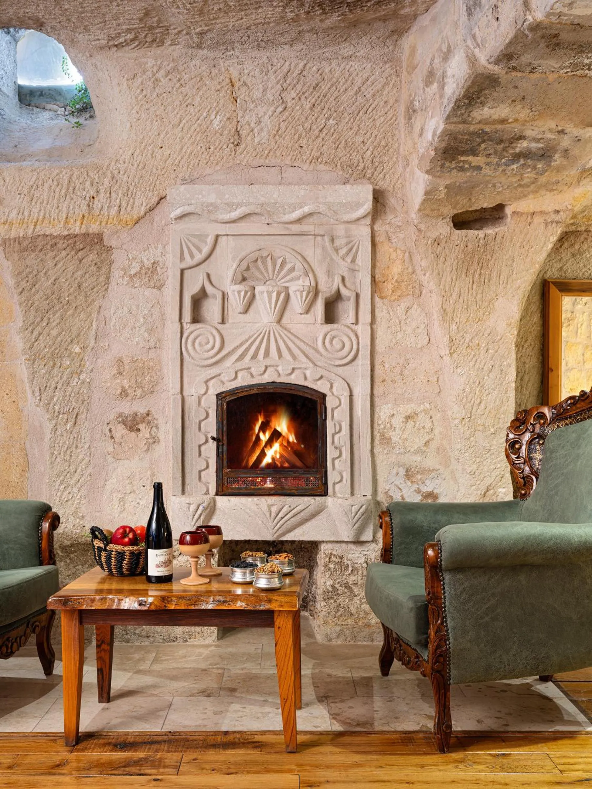 Seating area in Kelebek Special Cave Hotel & Spa