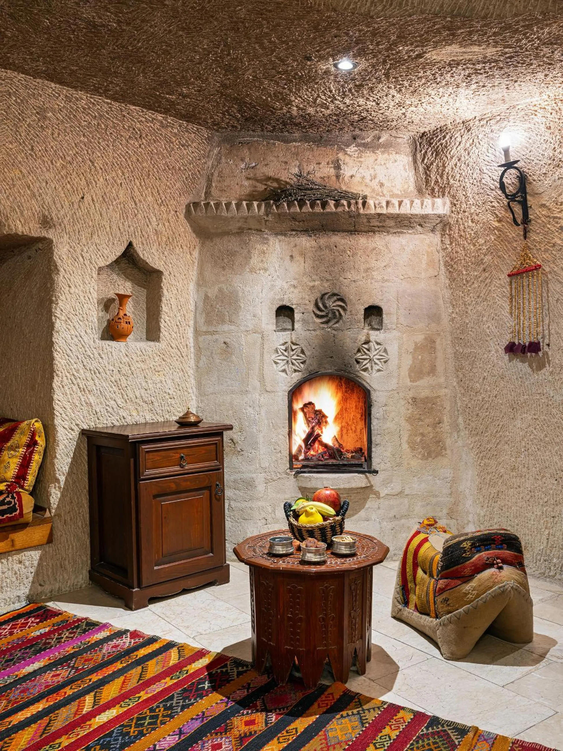 Seating area in Kelebek Special Cave Hotel & Spa
