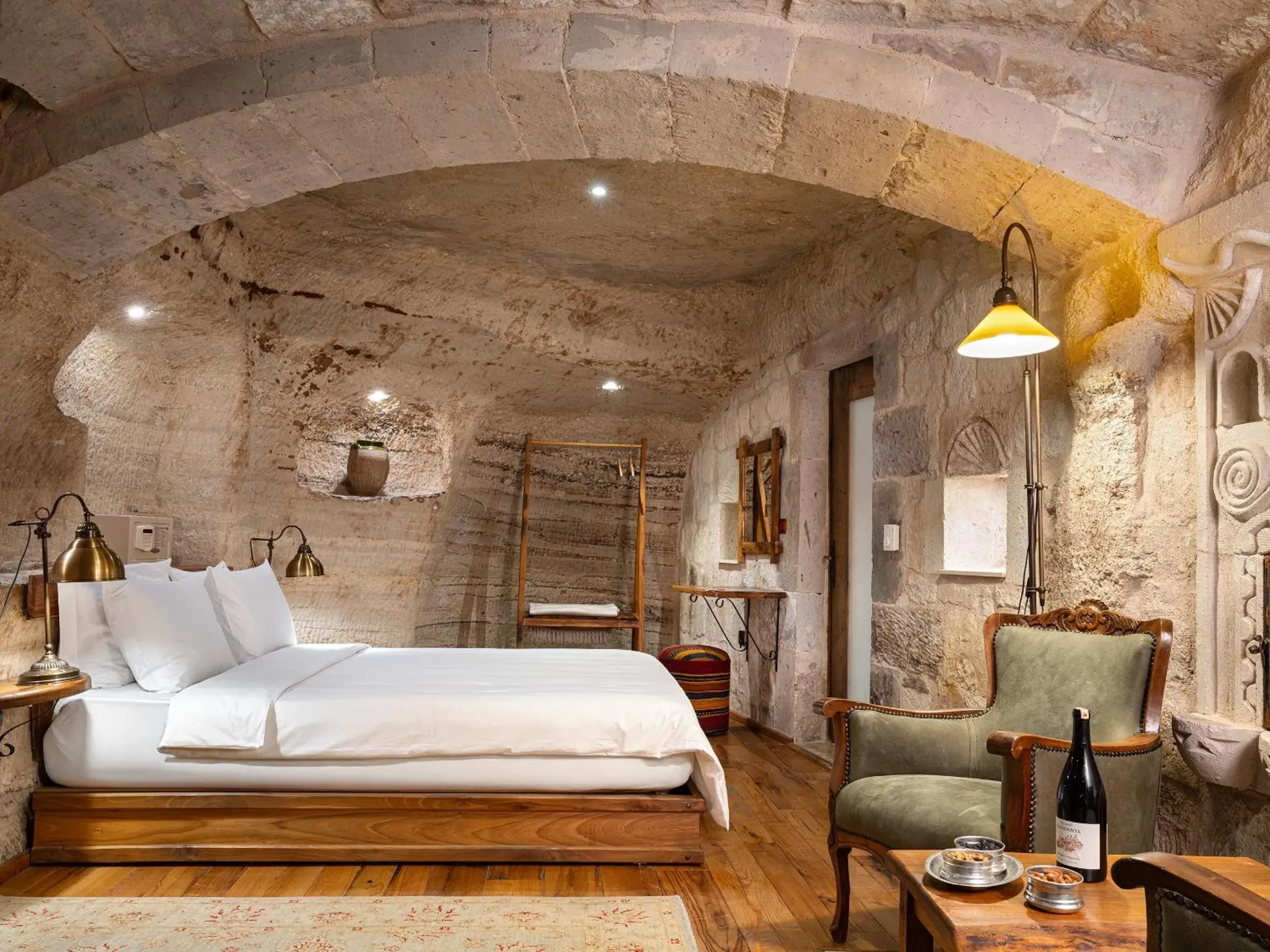 Bed in Kelebek Special Cave Hotel & Spa Bed in Kelebek Special Cave Hotel & Spa