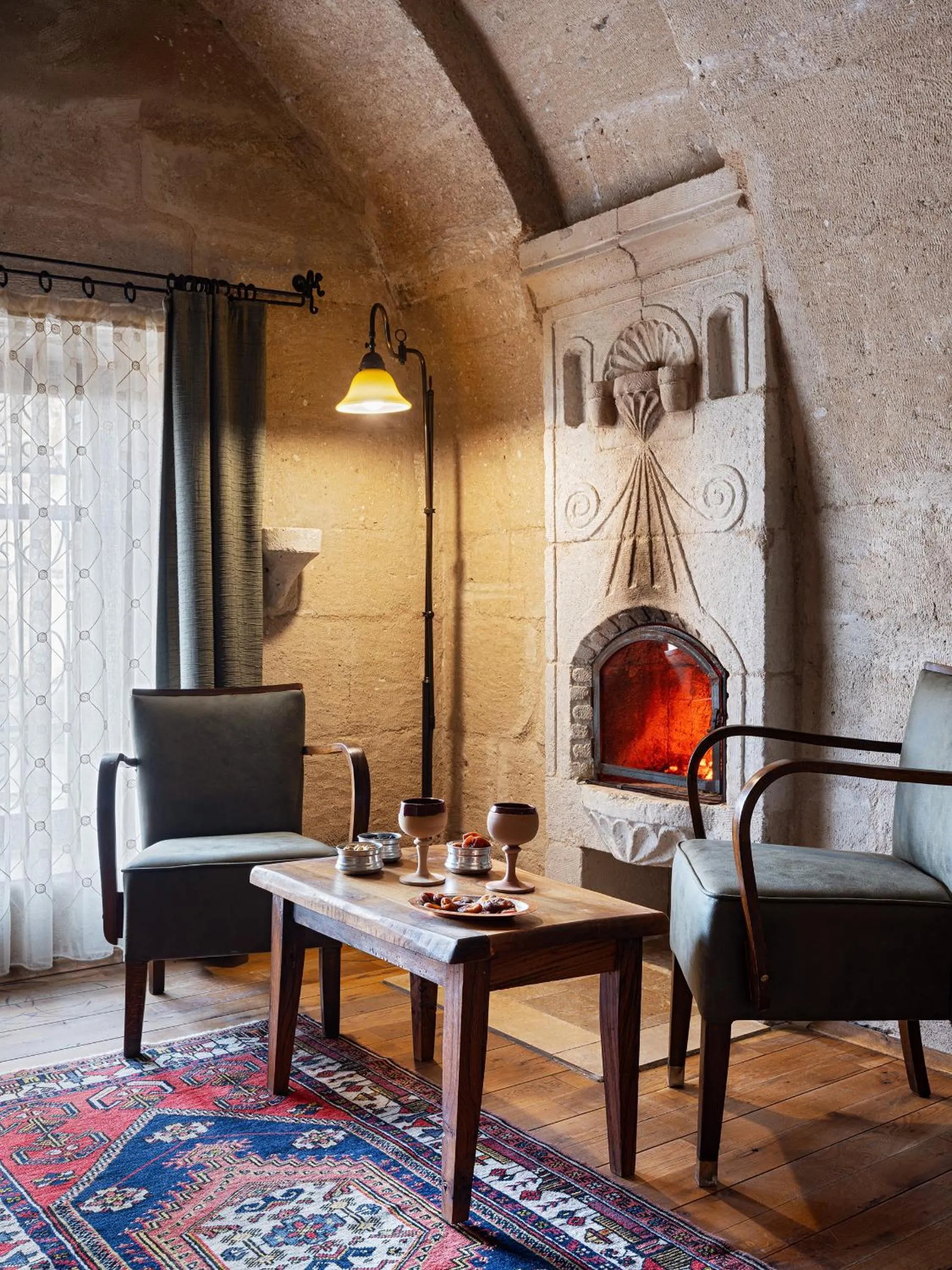 Seating area in Kelebek Special Cave Hotel & Spa