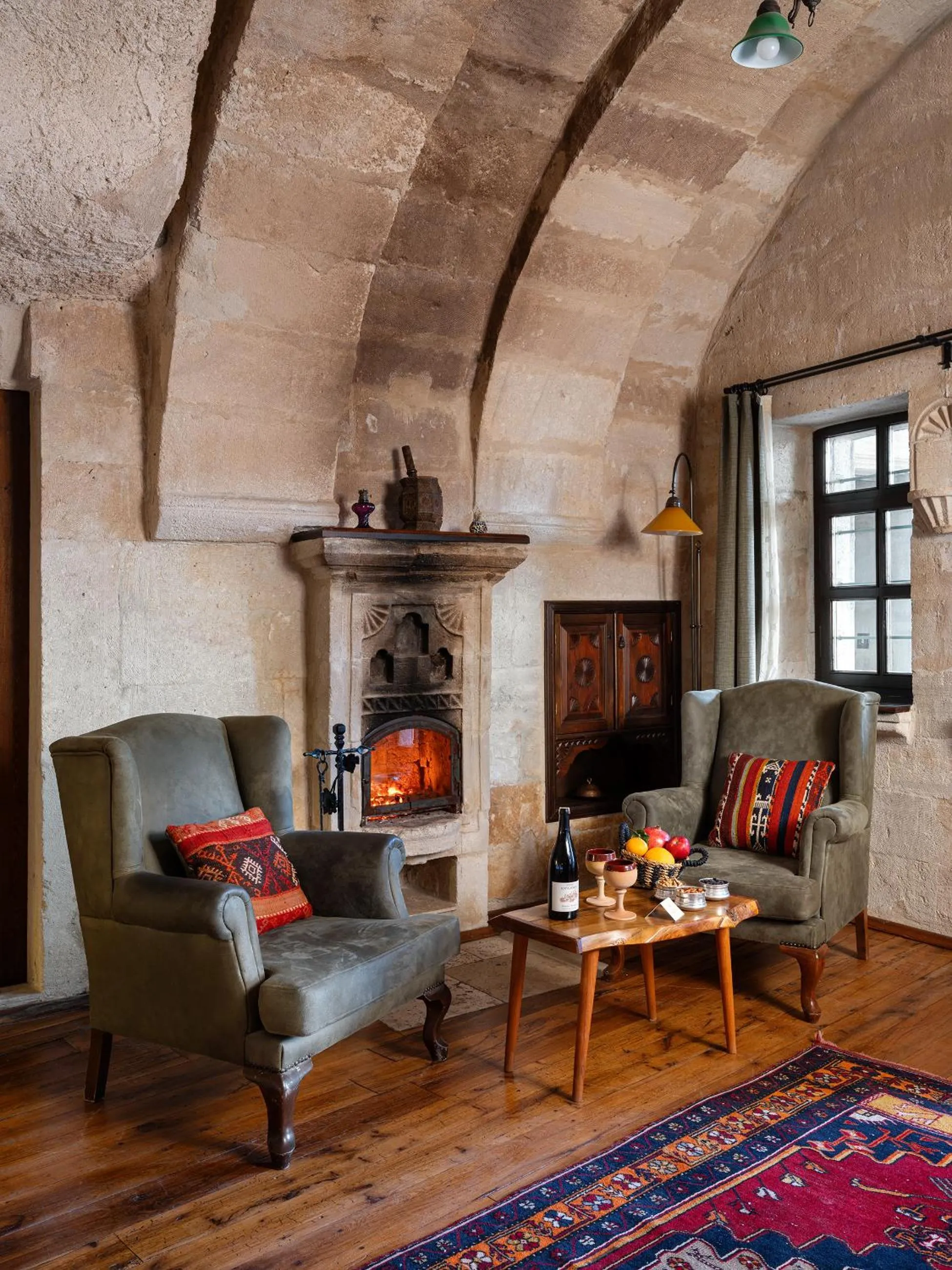 Seating area in Kelebek Special Cave Hotel & Spa