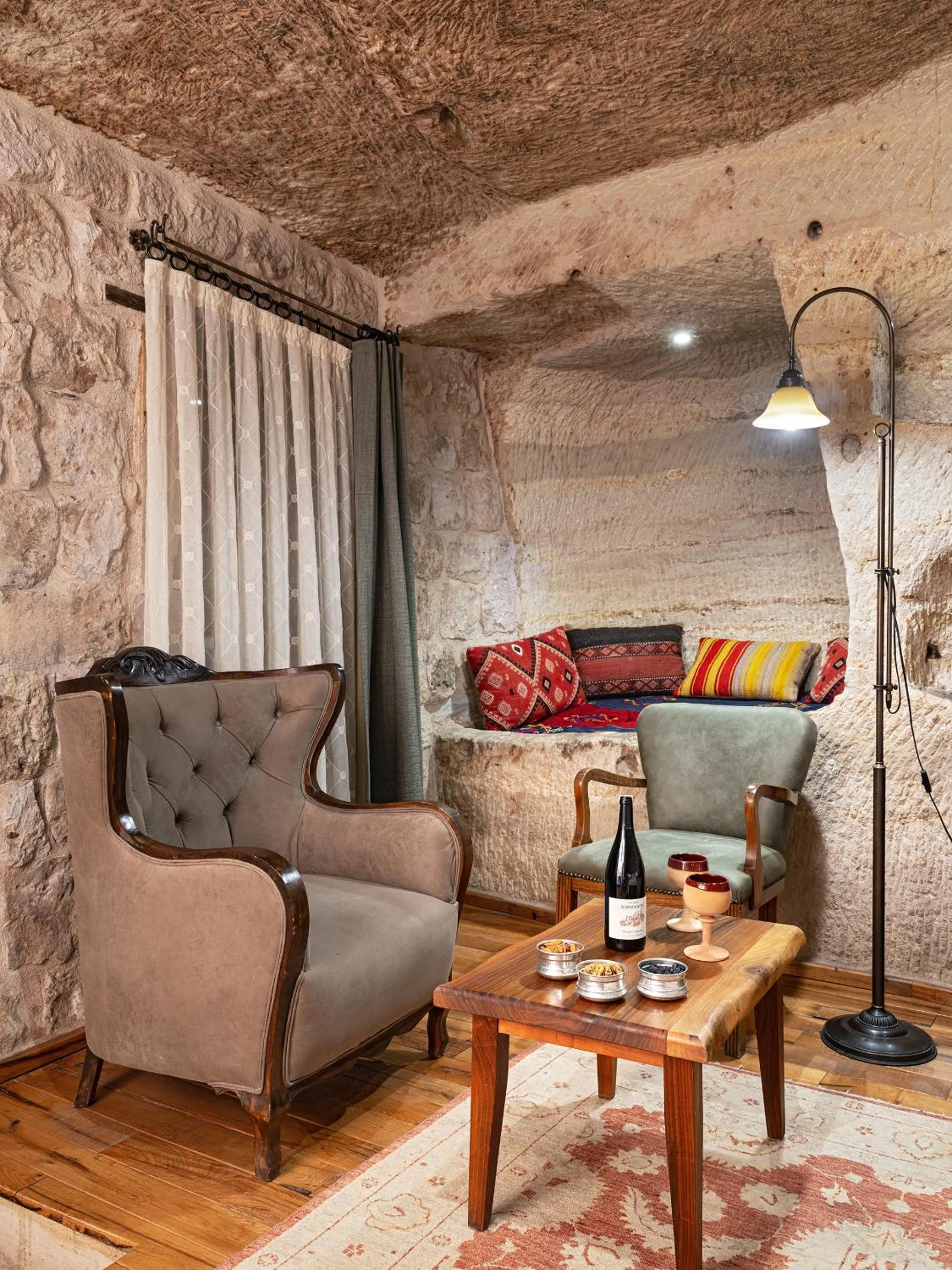 Living room in Kelebek Special Cave Hotel & Spa