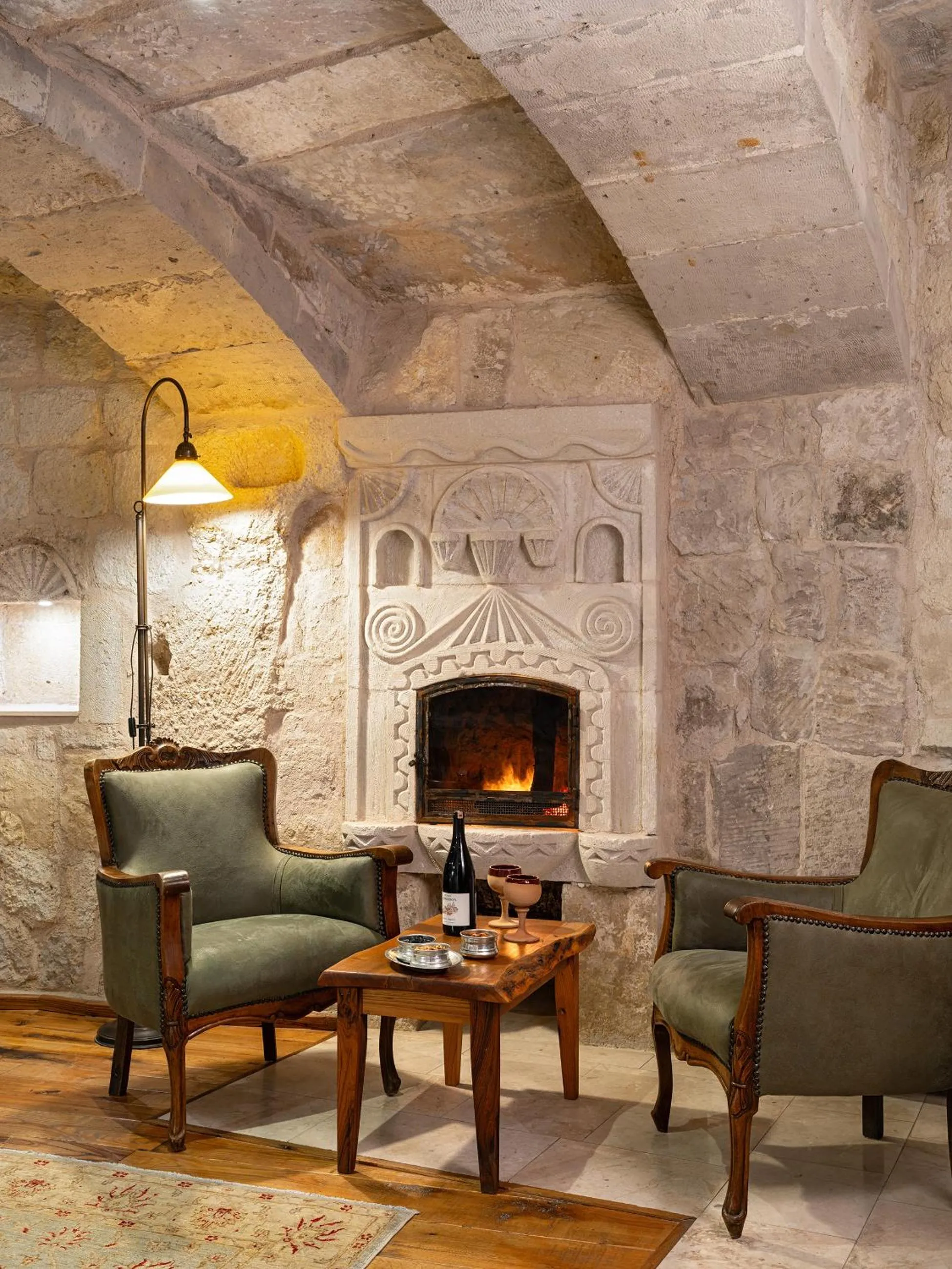 Seating area in Kelebek Special Cave Hotel & Spa