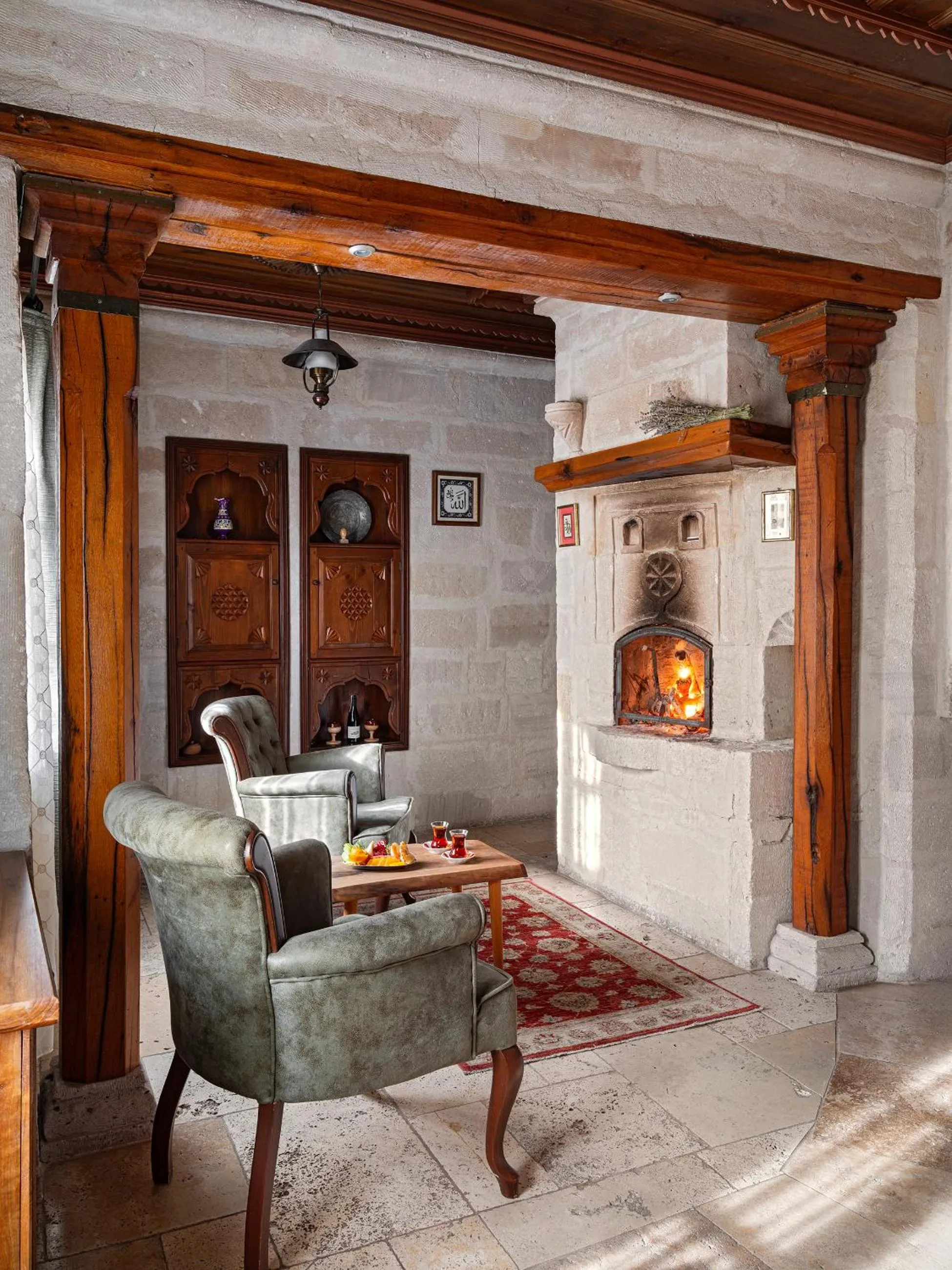 Living room in Kelebek Special Cave Hotel & Spa