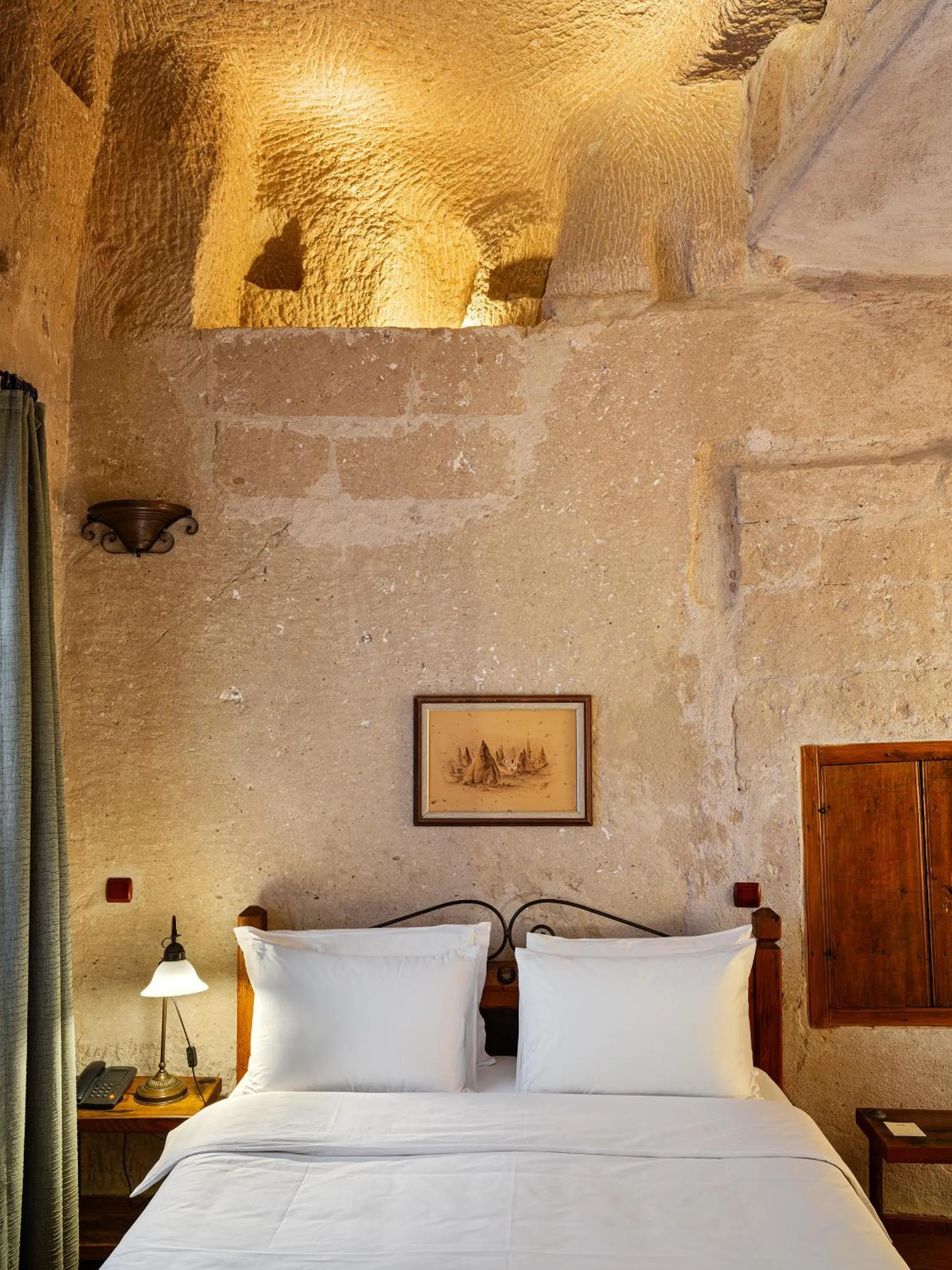 Bed in Kelebek Special Cave Hotel & Spa