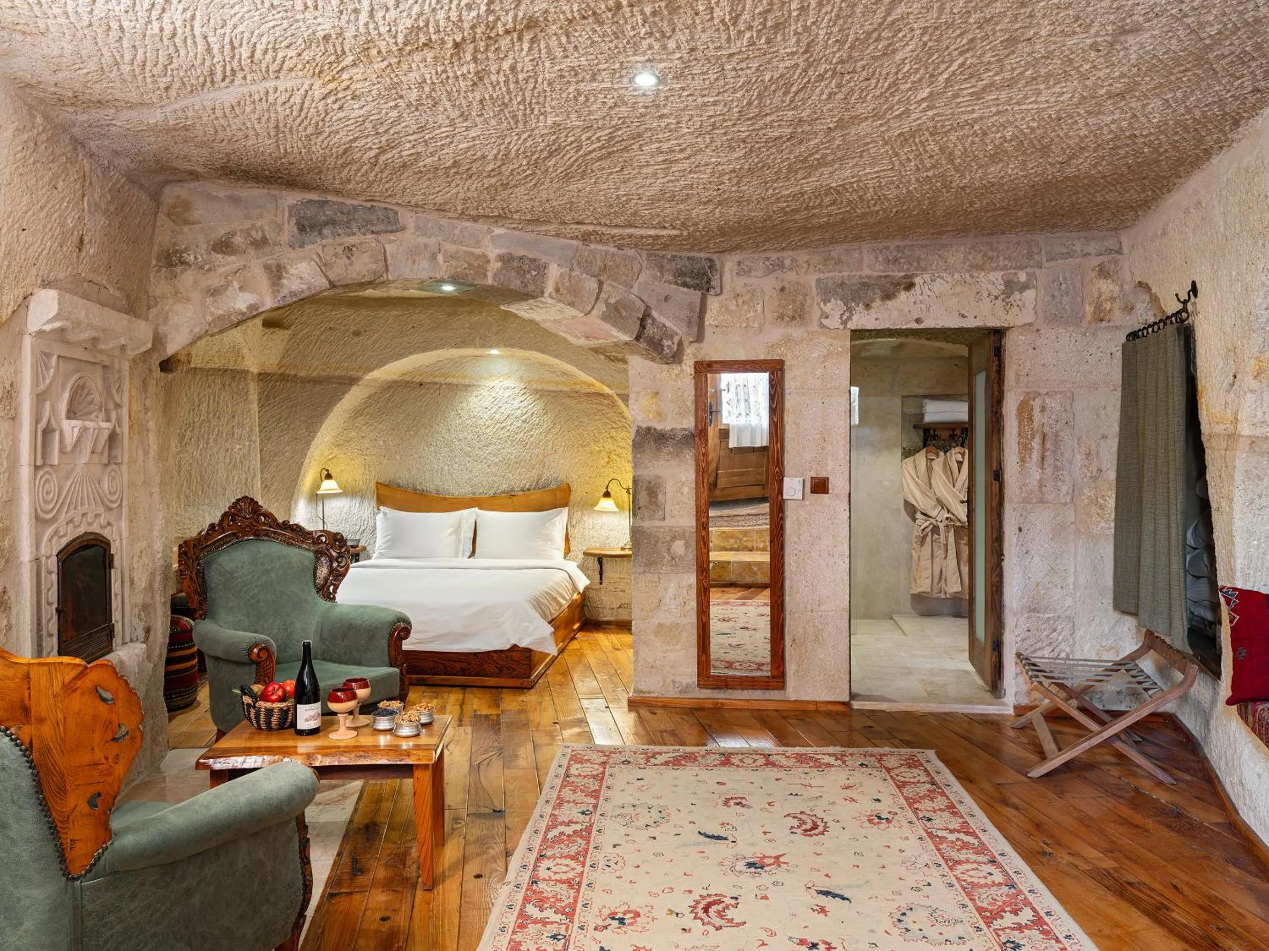 Photo of the whole room, Bed in Kelebek Special Cave Hotel & Spa