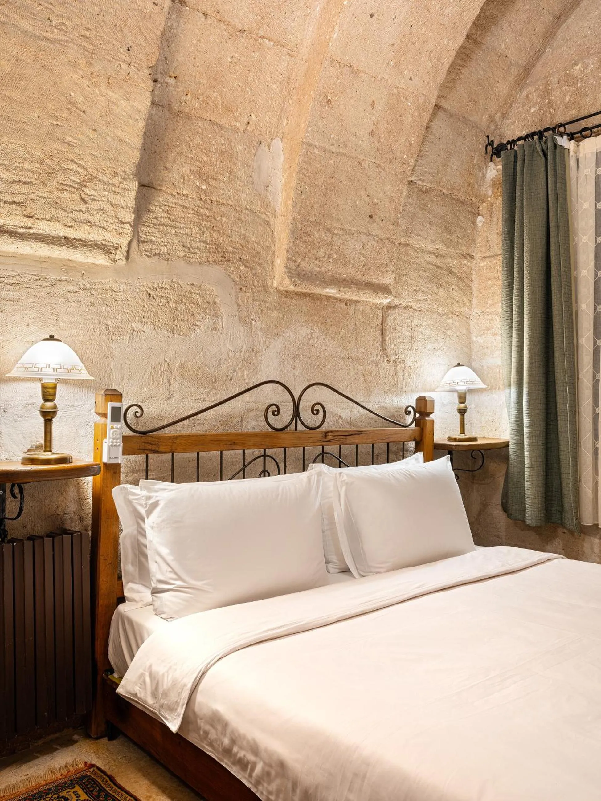 Bed in Kelebek Special Cave Hotel & Spa