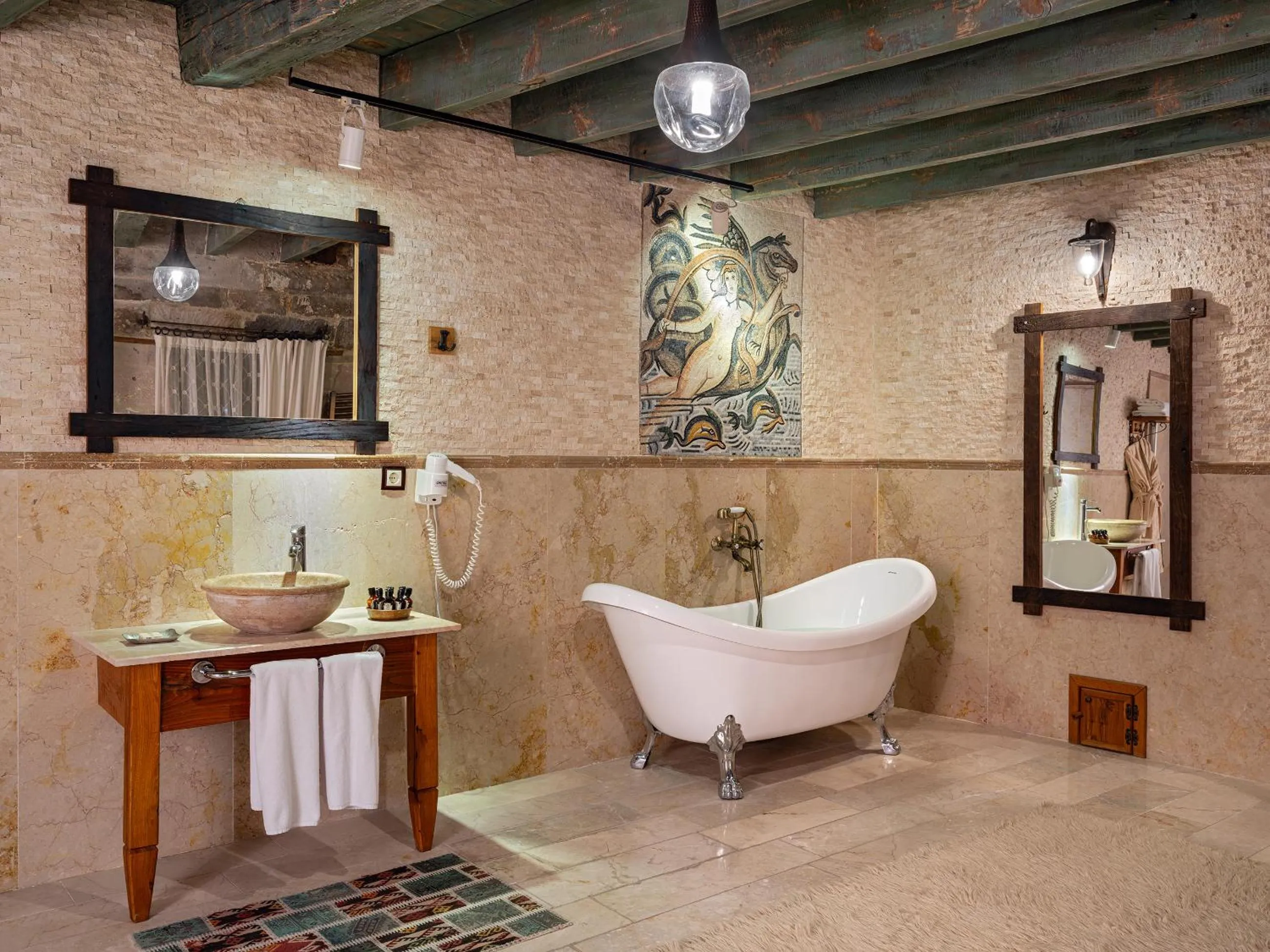 Bathroom in Kelebek Special Cave Hotel & Spa