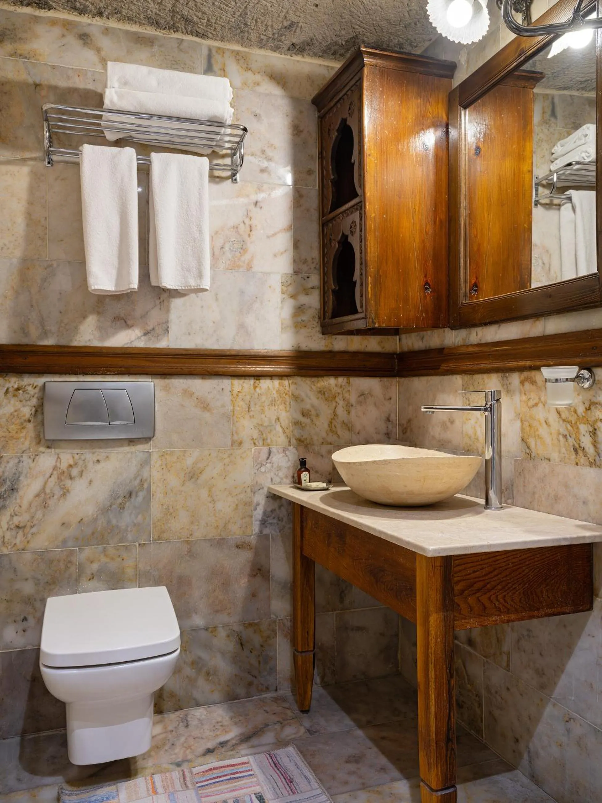 Bathroom in Kelebek Special Cave Hotel & Spa