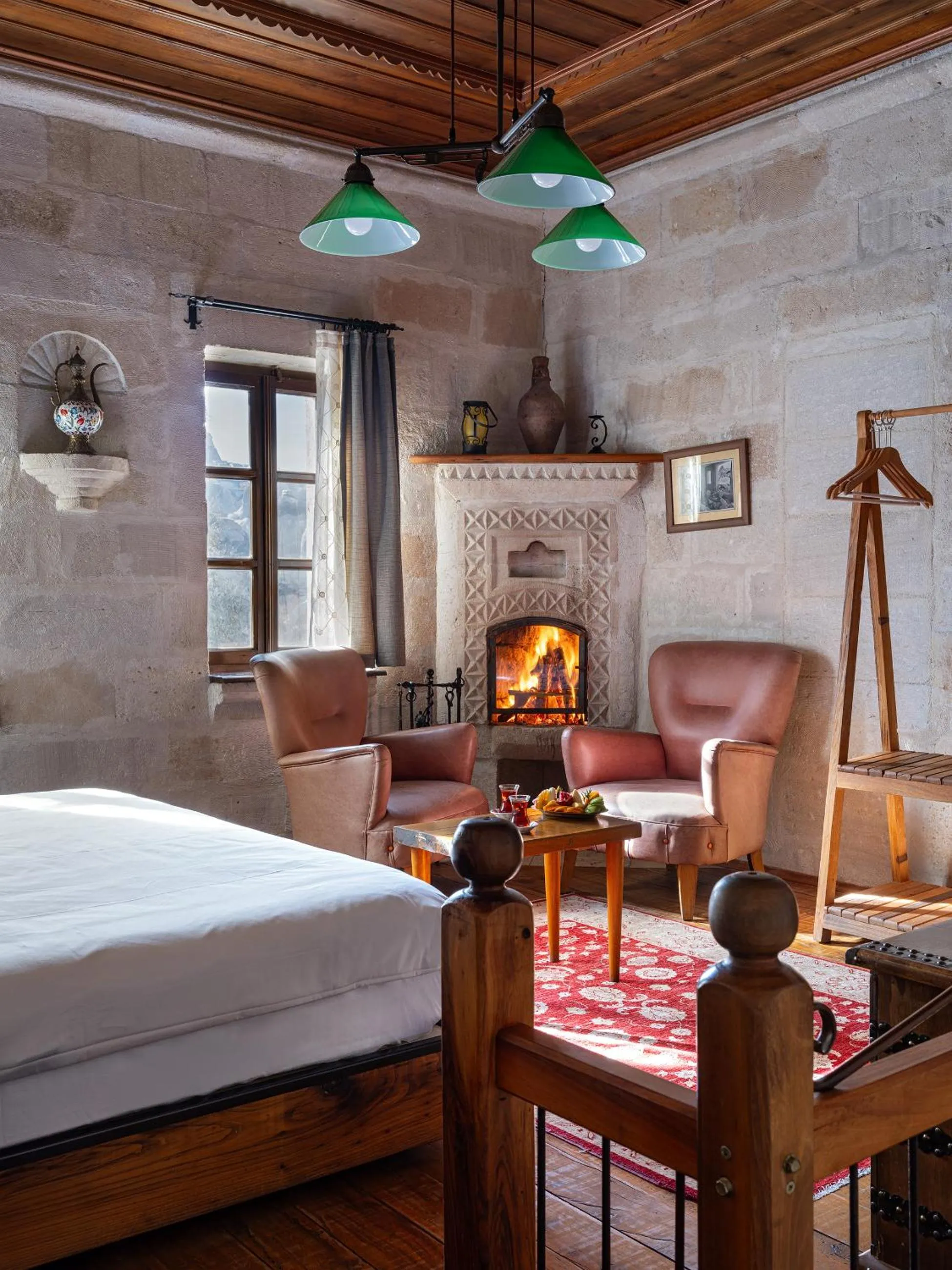 Bed in Kelebek Special Cave Hotel & Spa