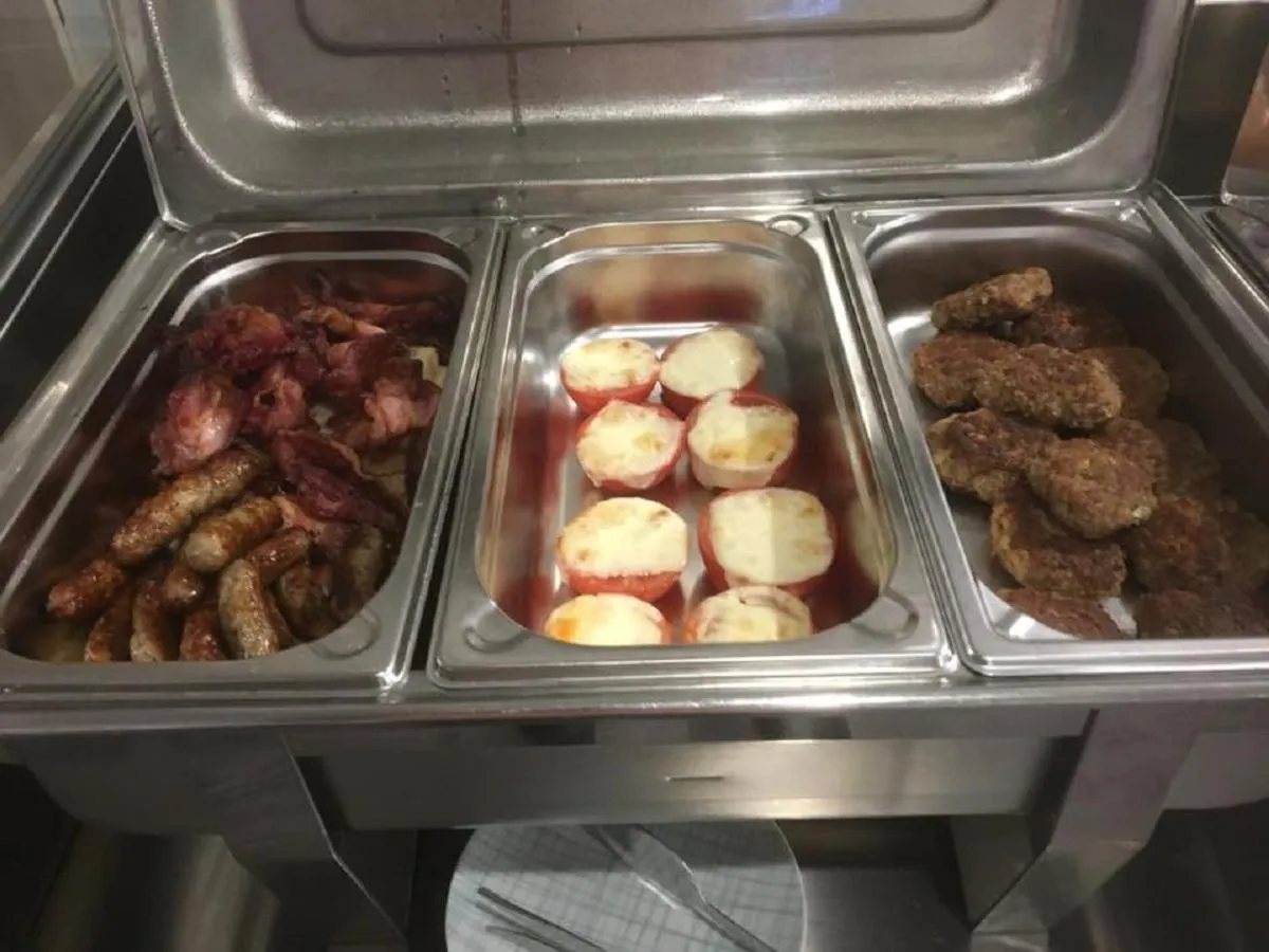 Buffet breakfast in Hotel an der Burgschänke