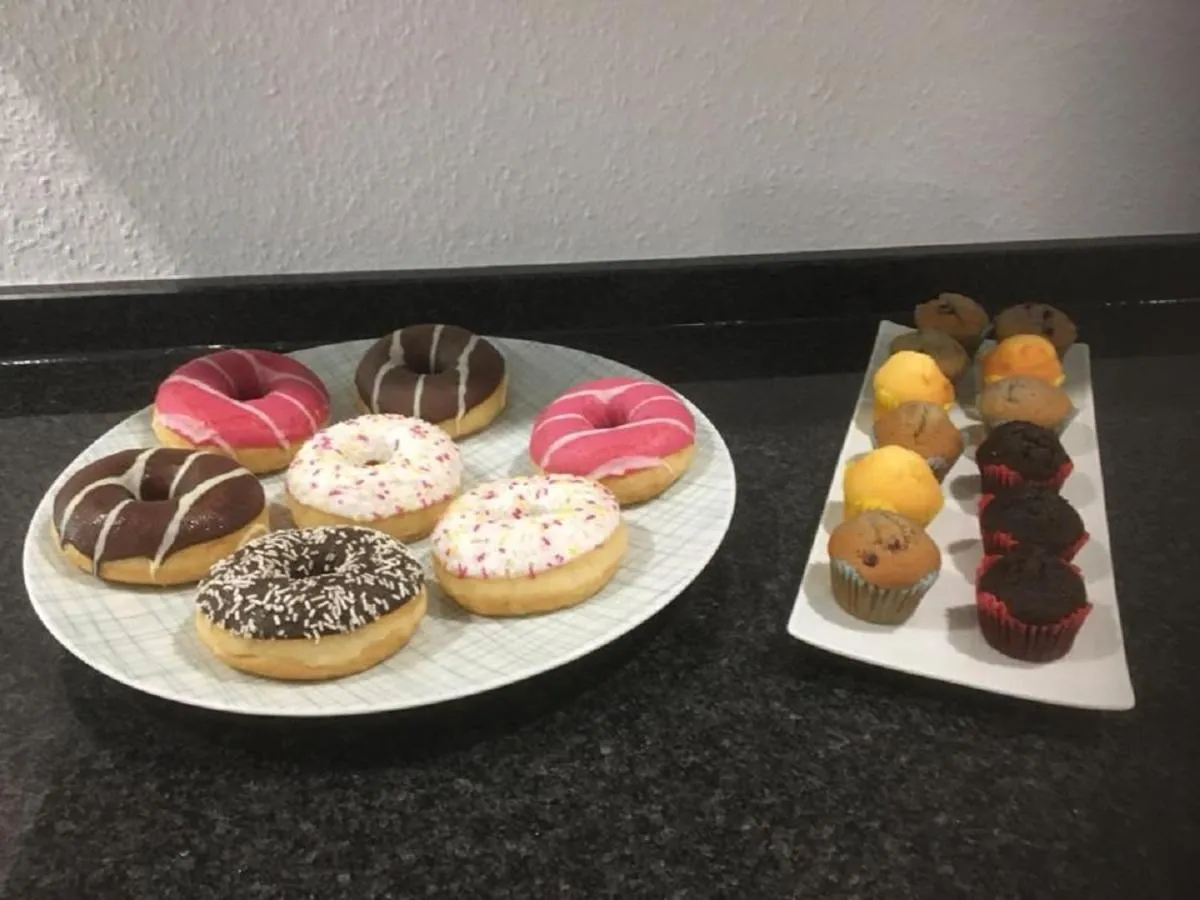 Buffet breakfast in Hotel an der Burgschänke