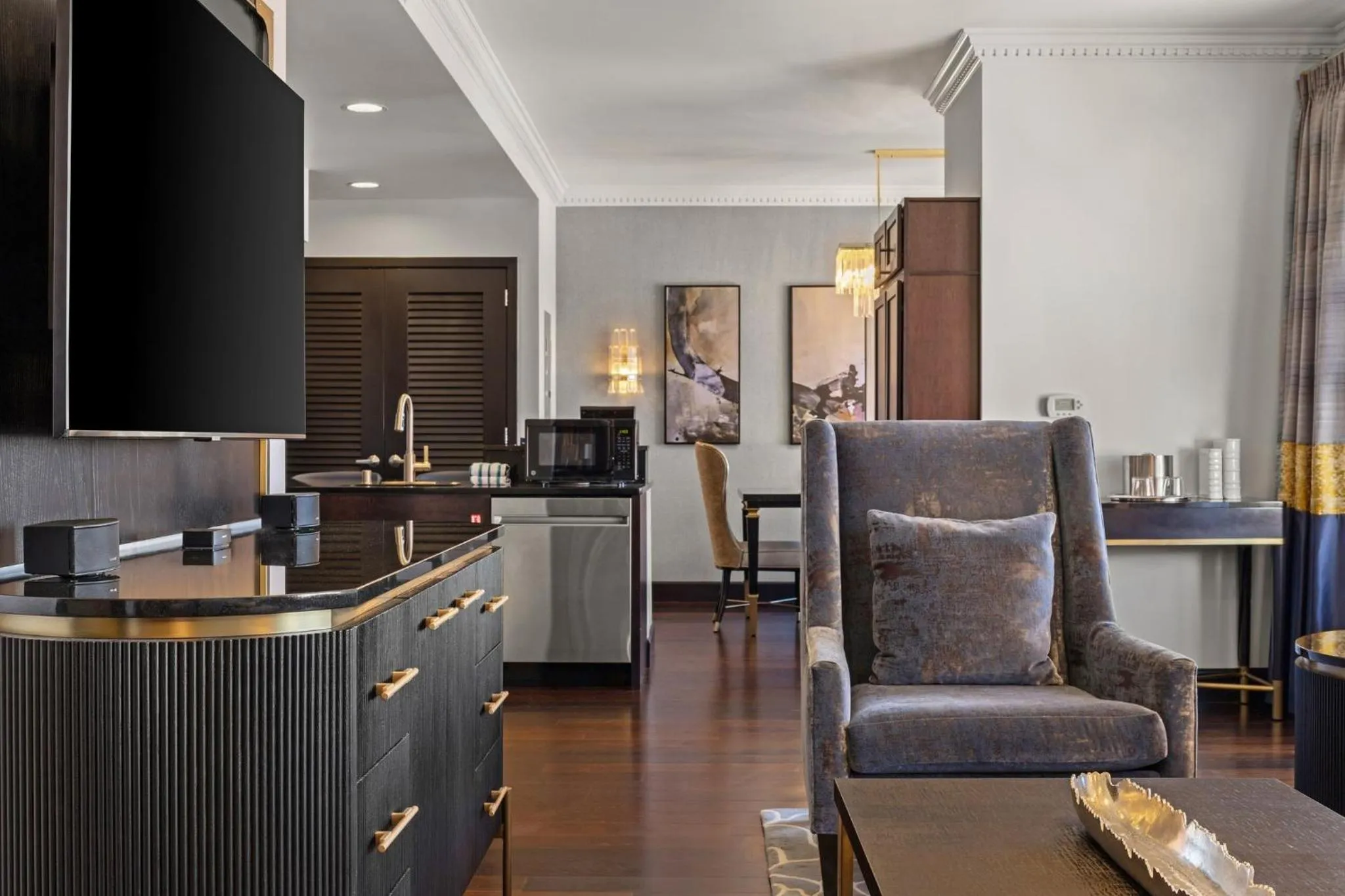 Living room in Club Wyndham Canterbury