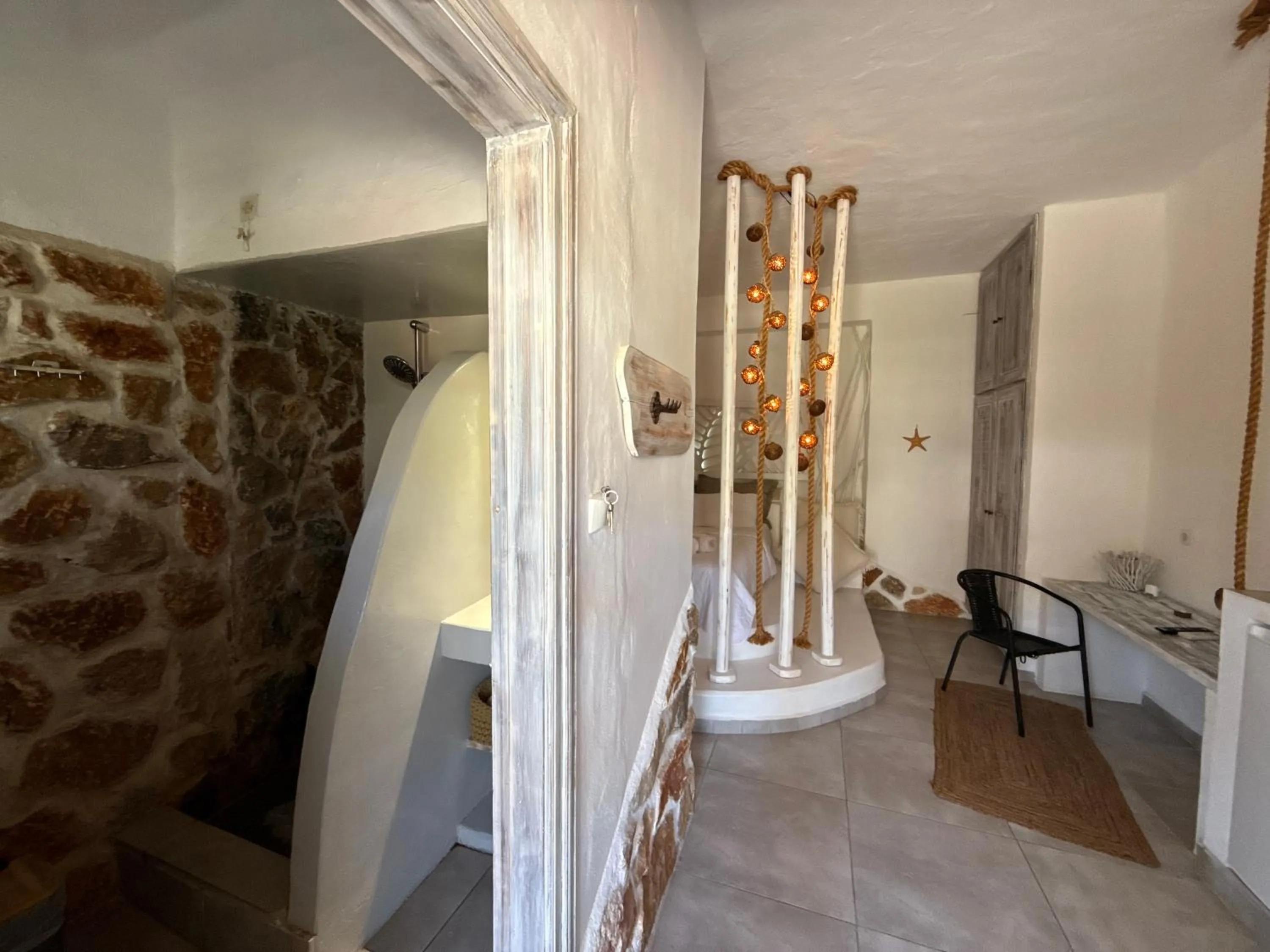 Bedroom in Atlazia Suites