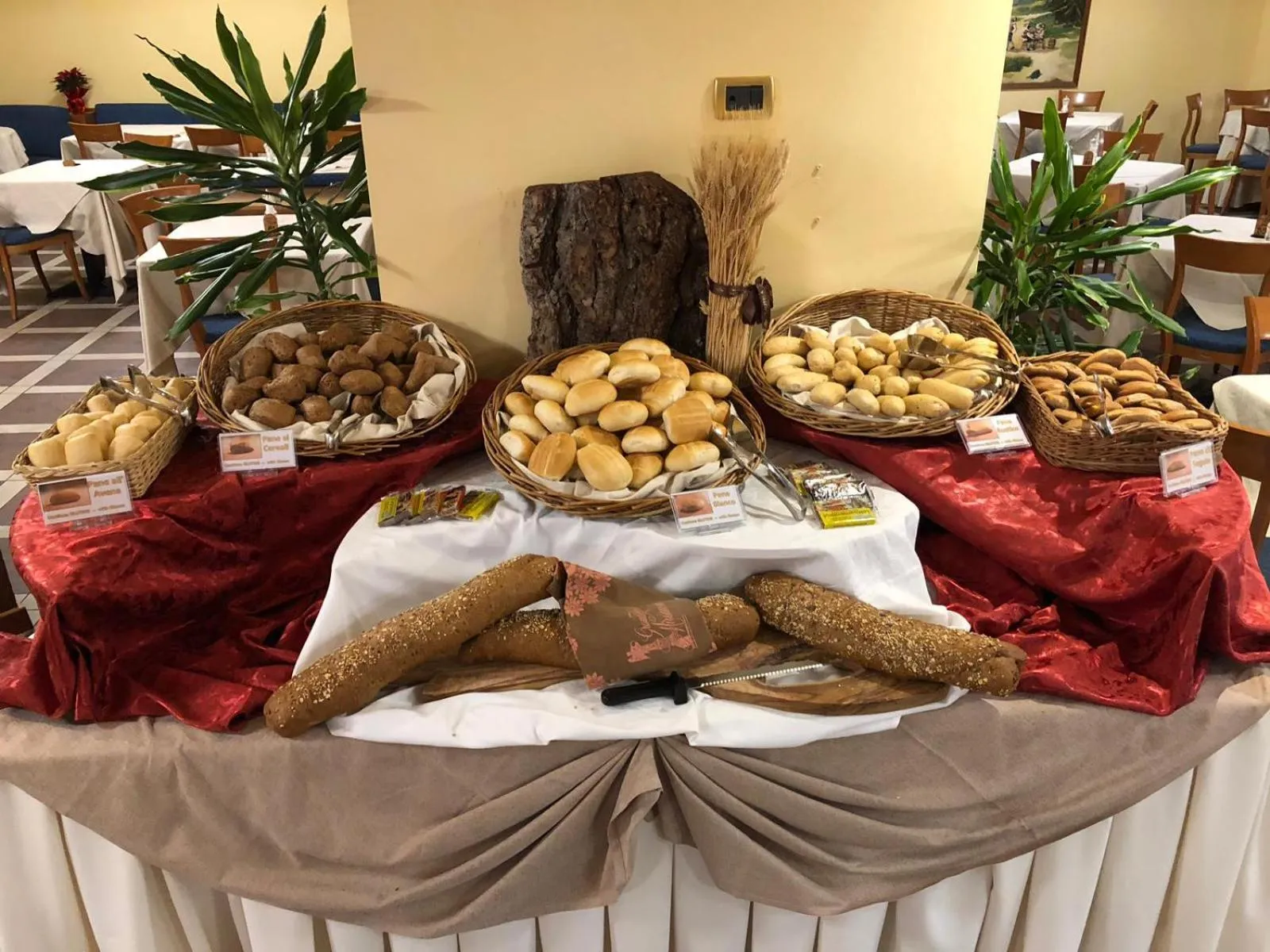 Continental breakfast in Grand Hotel Miramonti