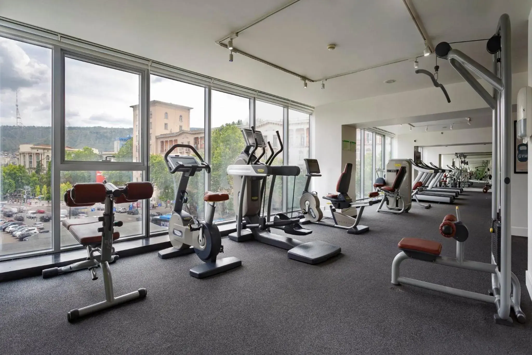 Fitness centre/facilities in Holiday Inn - Tbilisi by IHG Fitness centre/facilities in Holiday Inn - Tbilisi by IHG