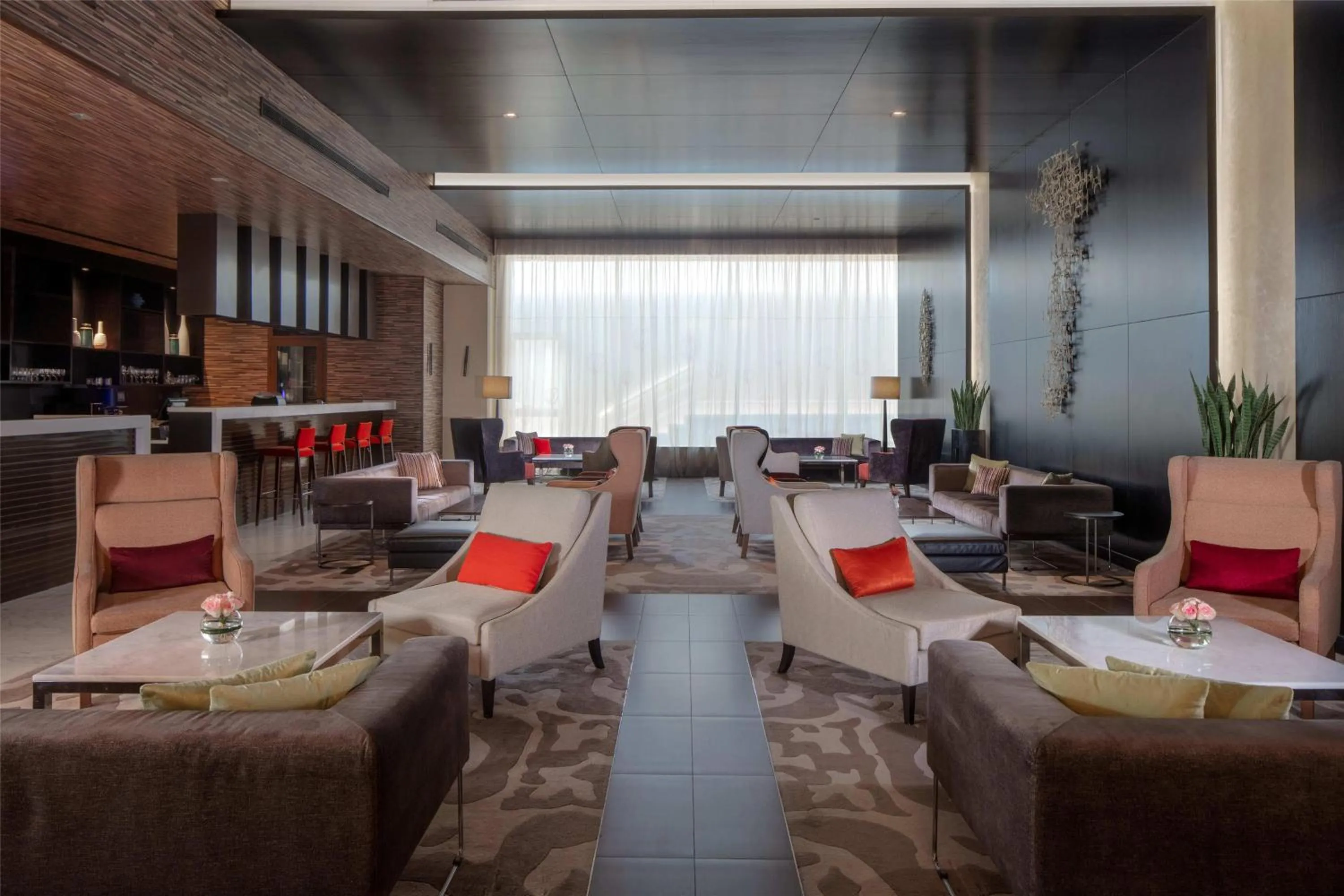 Lounge or bar in Hyatt Place Riyadh Sulaimania