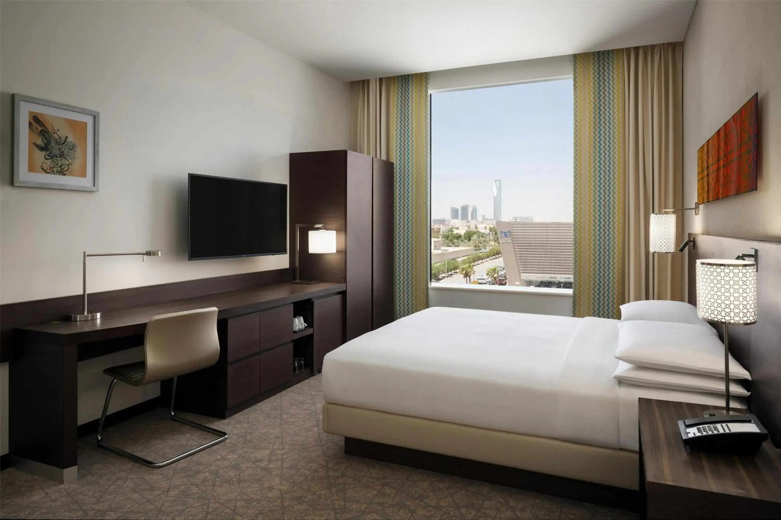 Bedroom, Bed in Hyatt Place Riyadh Sulaimania Bedroom, Bed in Hyatt Place Riyadh Sulaimania