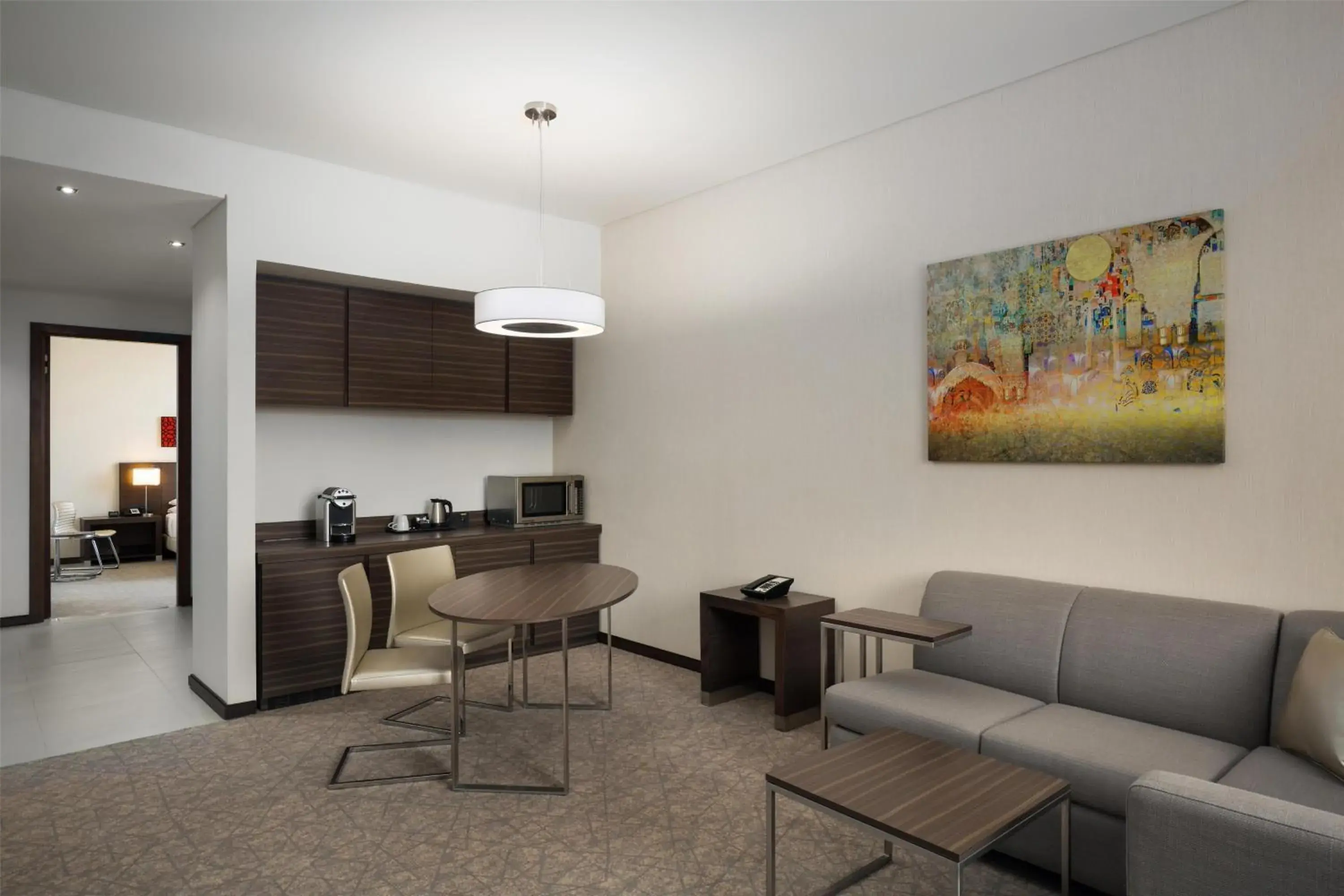 Photo of the whole room in Hyatt Place Riyadh Sulaimania Photo of the whole room in Hyatt Place Riyadh Sulaimania