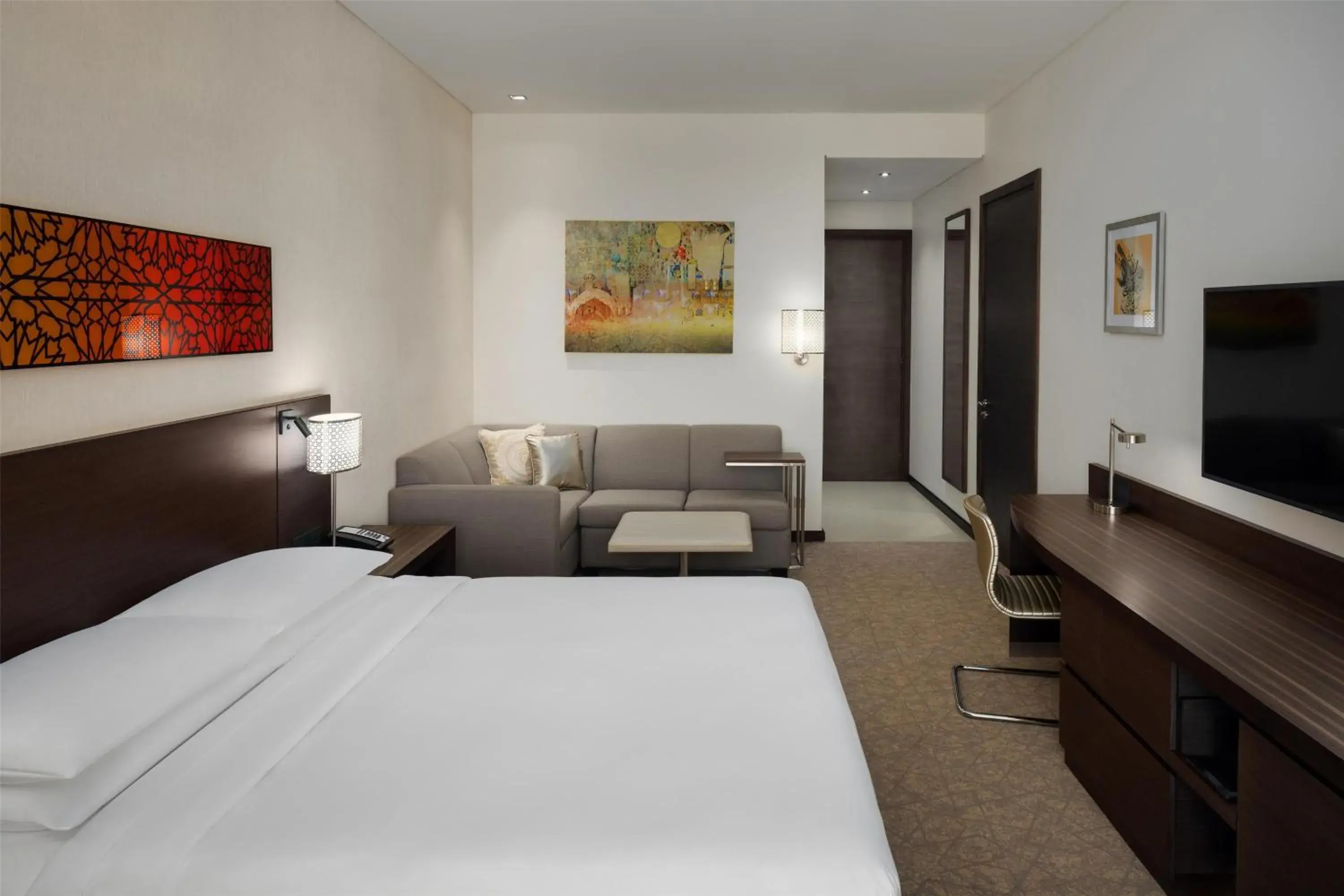Bedroom, Bed in Hyatt Place Riyadh Sulaimania Bedroom, Bed in Hyatt Place Riyadh Sulaimania