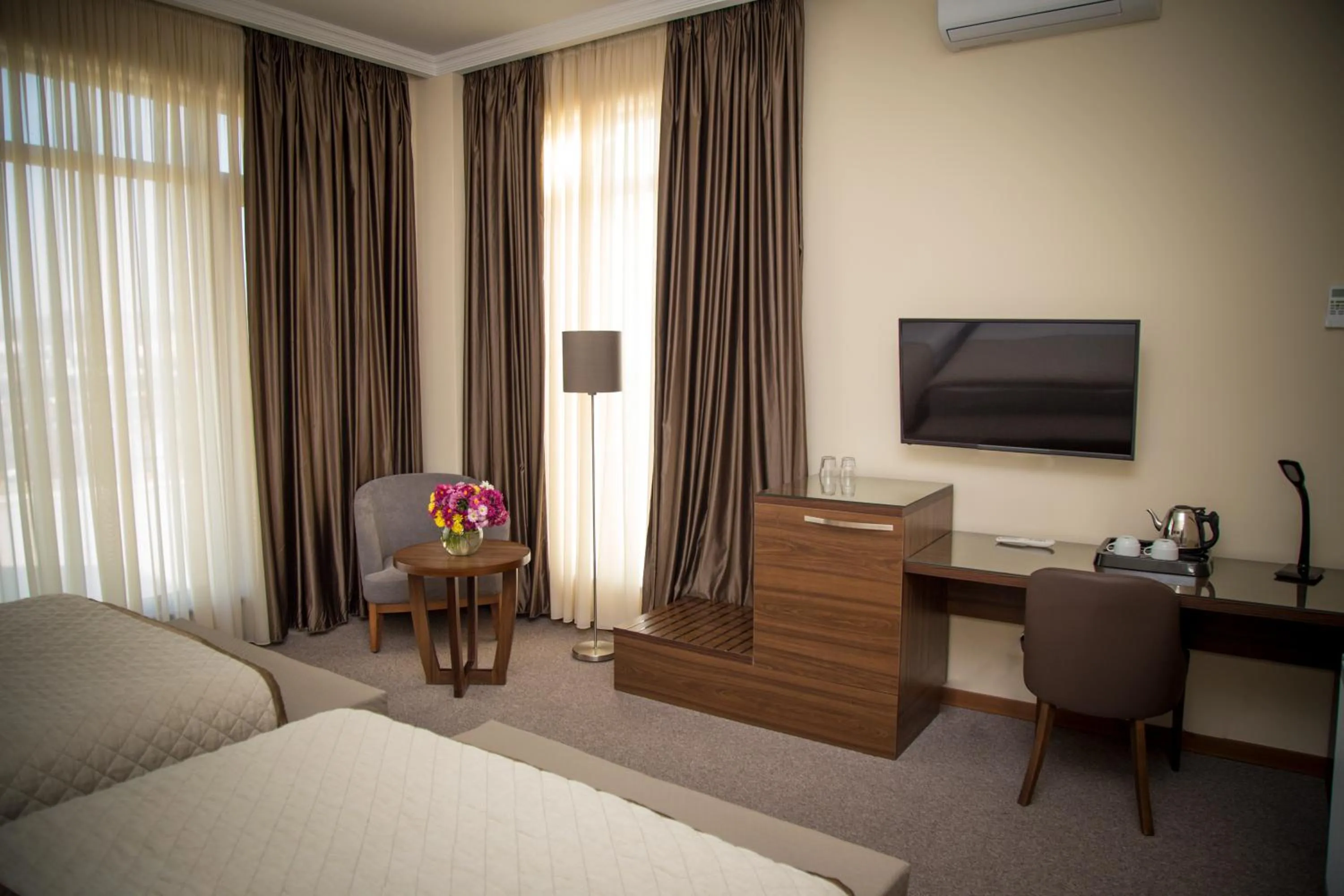 Bed in Hotel Beaumonde Garden