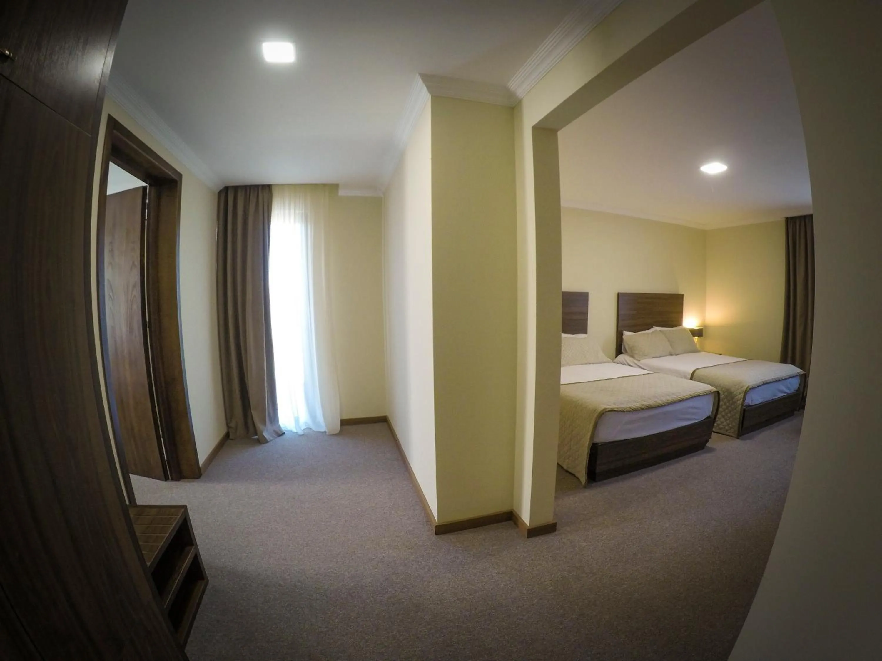 Bed in Hotel Beaumonde Garden