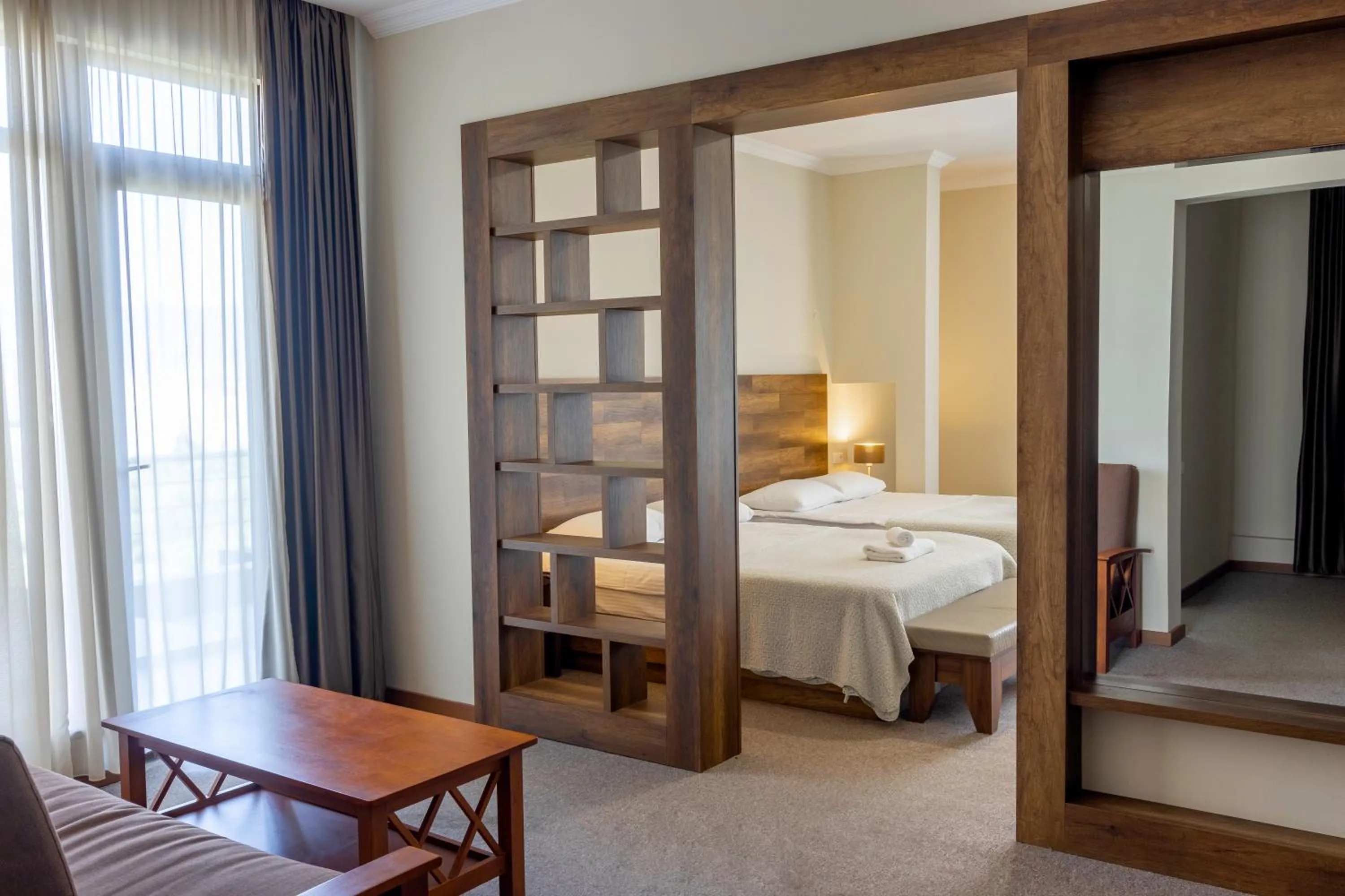 Bed in Hotel Beaumonde Garden