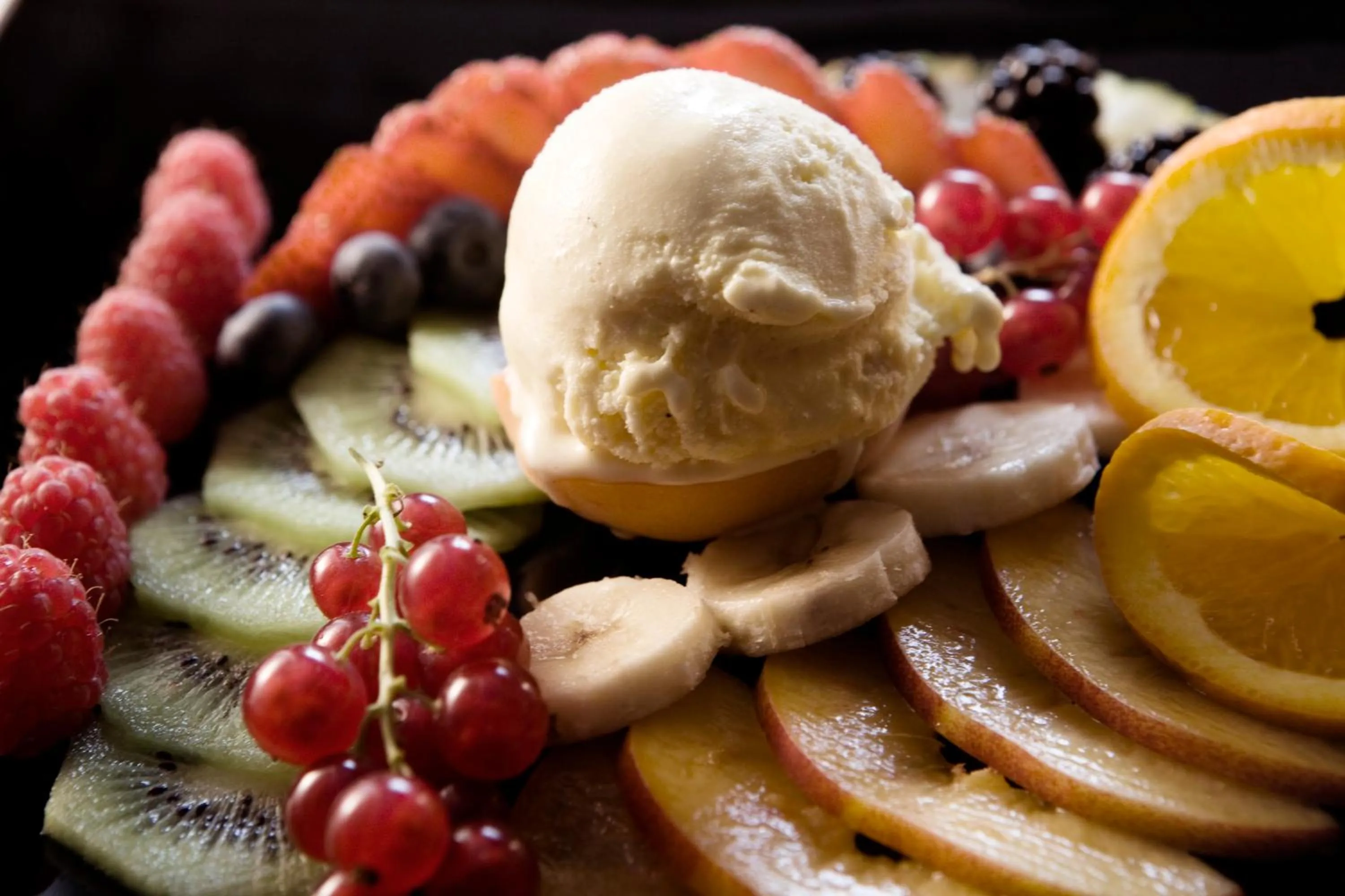 Food close-up in Hotel Castel Pietra