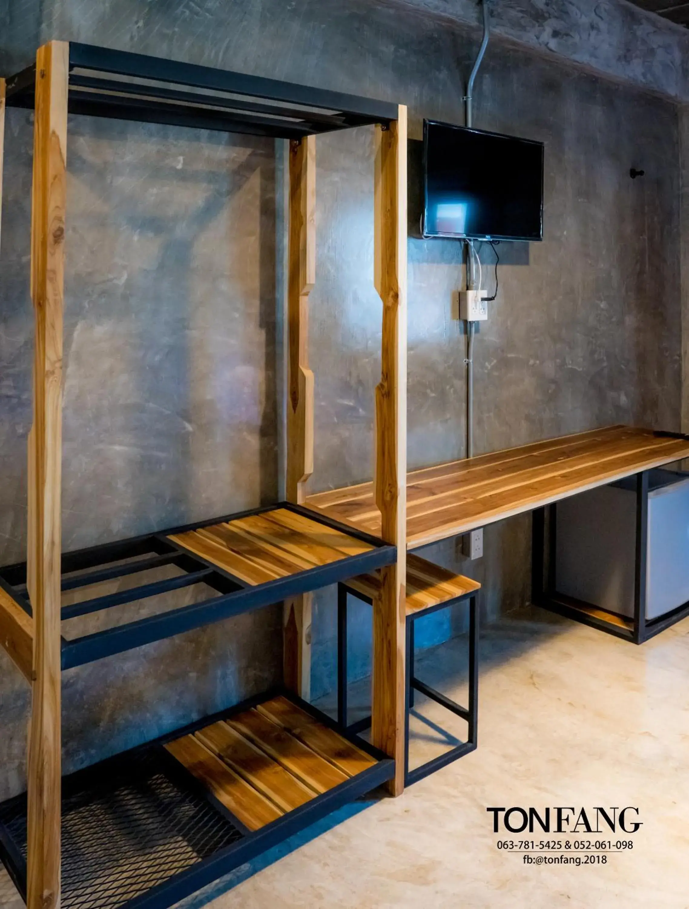 Bedroom in Ton Fang Hotel Bedroom in Ton Fang Hotel