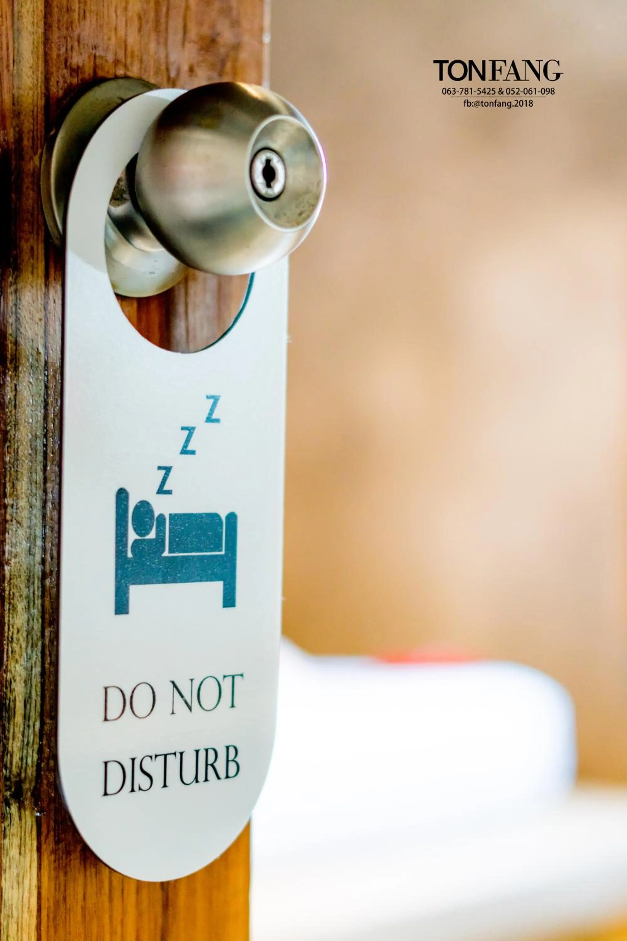 Property logo or sign, Bed in Ton Fang Hotel