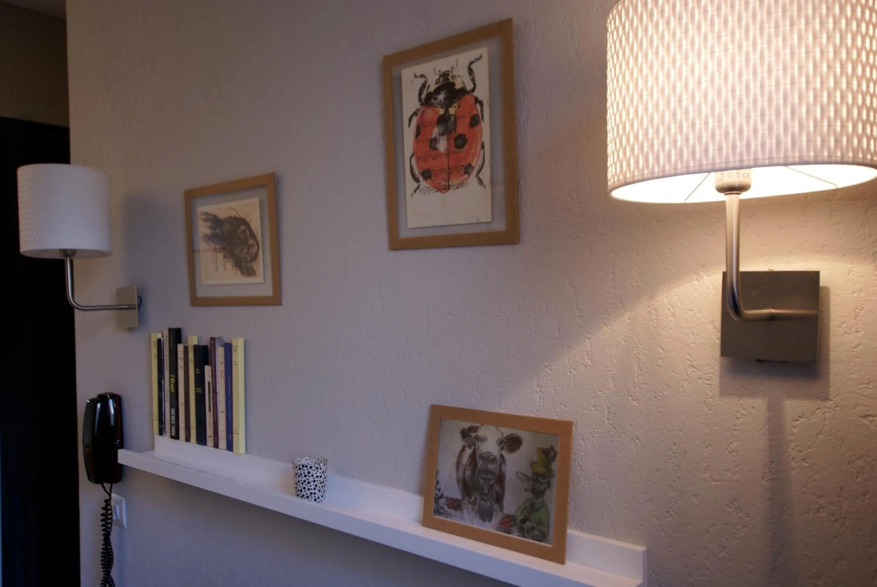 Decorative detail in Hotel de la Placette Barcelonnette