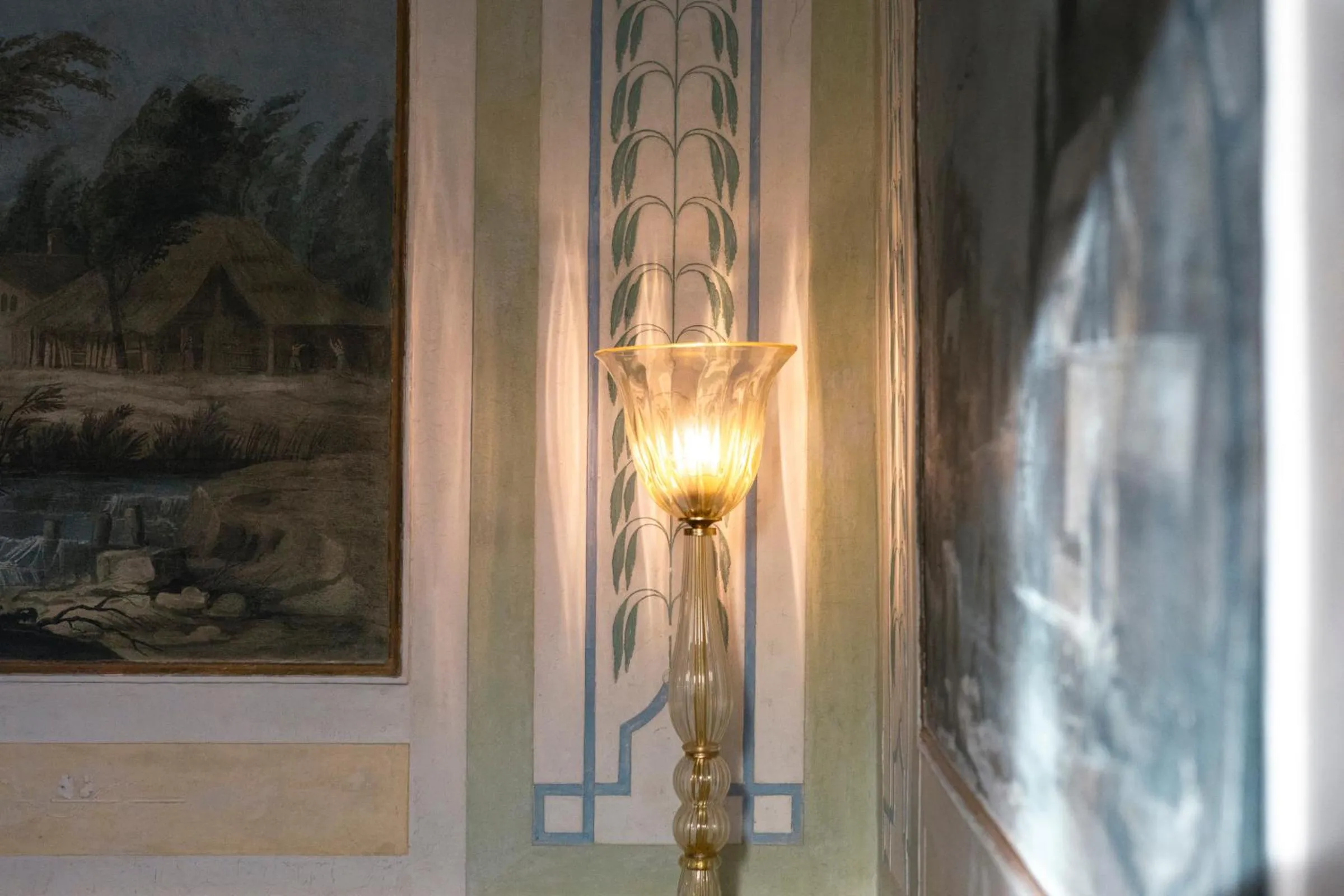 Decorative detail in Ca' Bonfadini Historic Experience