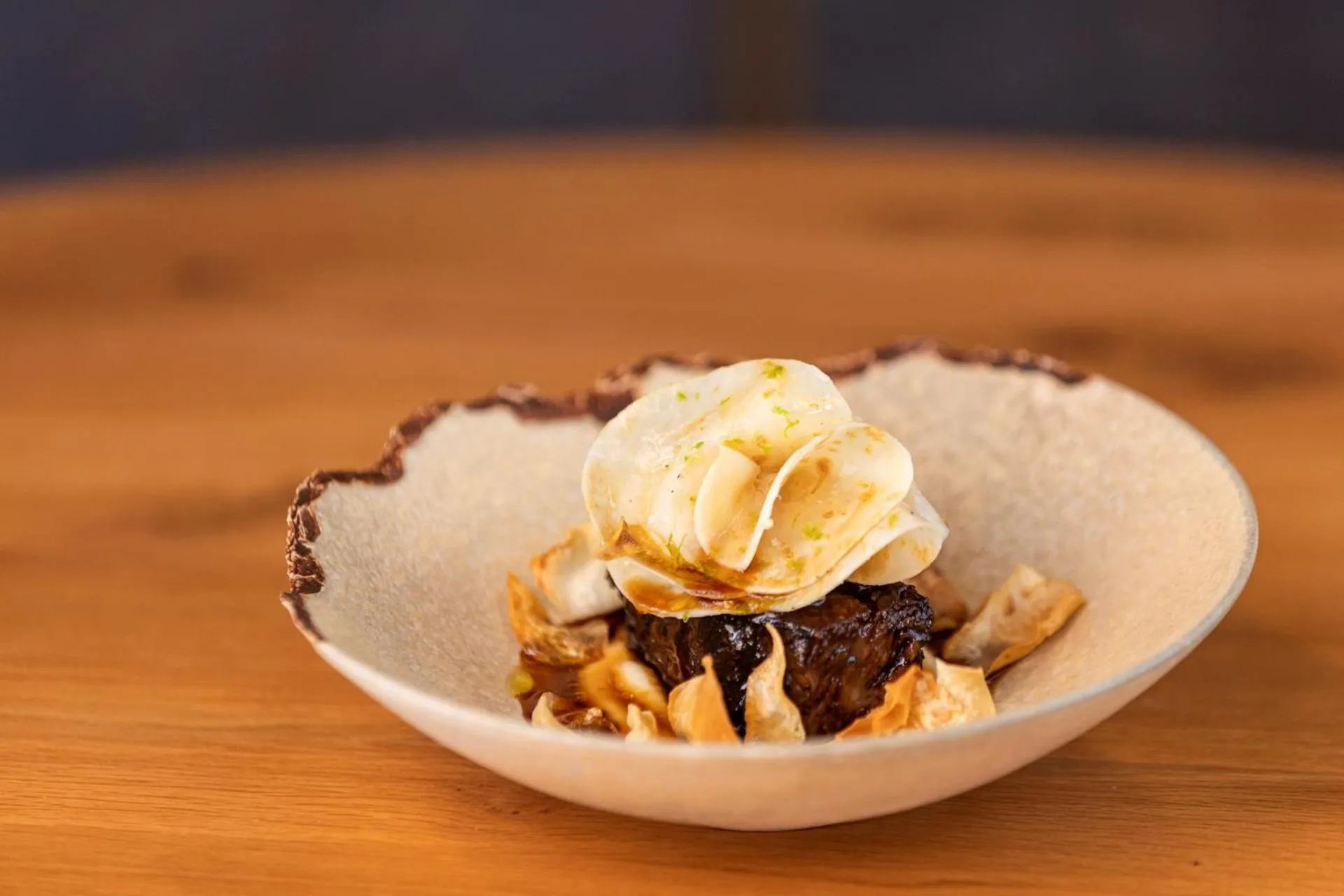 Food close-up in Ca' Bonfadini Historic Experience