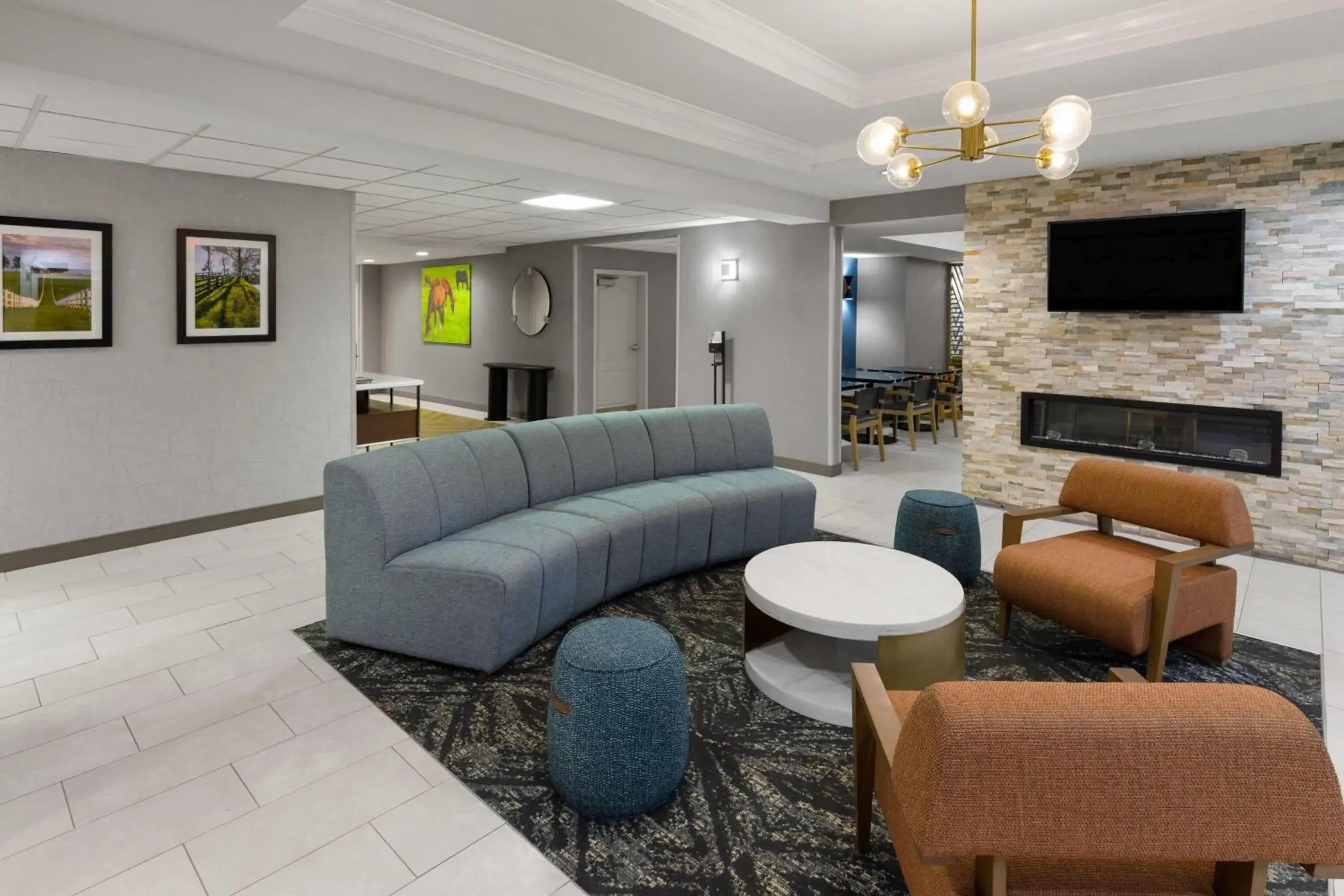 Lobby or reception in La Quinta by Wyndham Lexington South / Hamburg Lobby or reception in La Quinta by Wyndham Lexington South / Hamburg