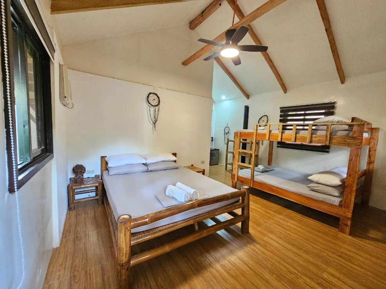 Bed in Big BamBoo Beach Resort Sipalay