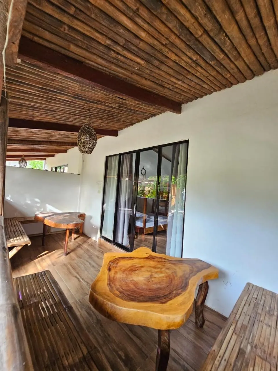 Balcony/Terrace in Big BamBoo Beach Resort Sipalay