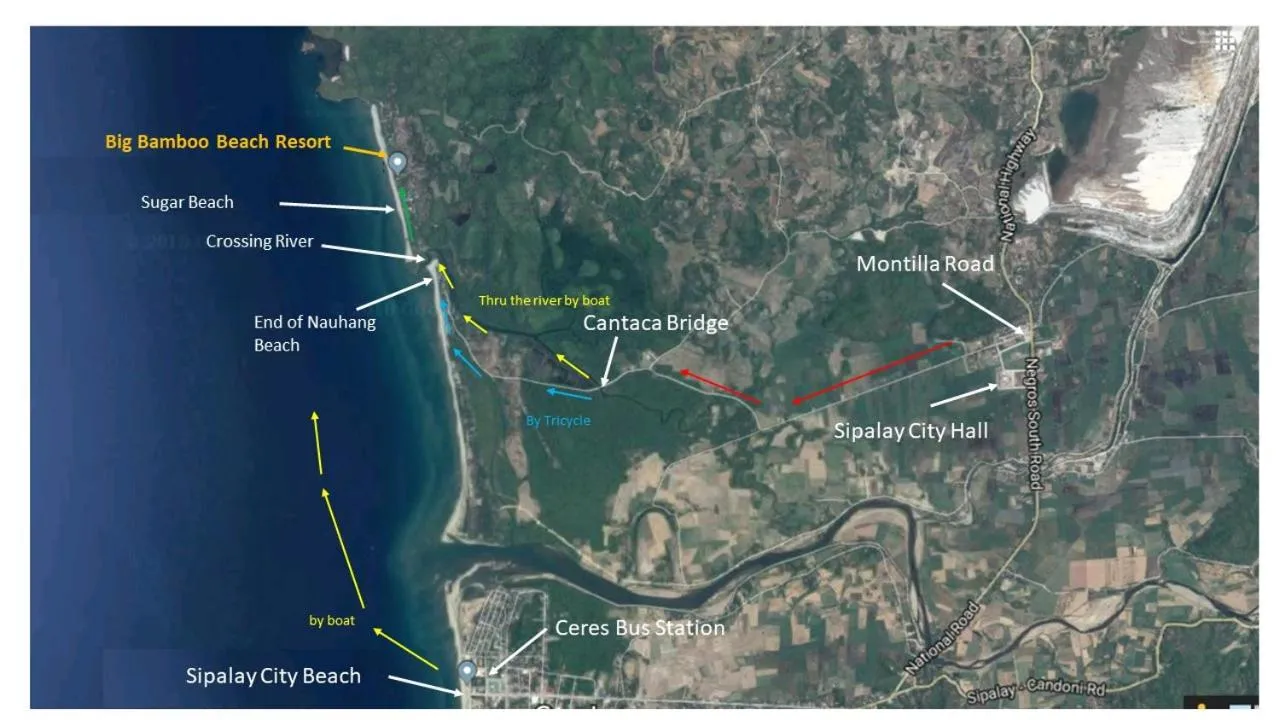Location in Big BamBoo Beach Resort Sipalay