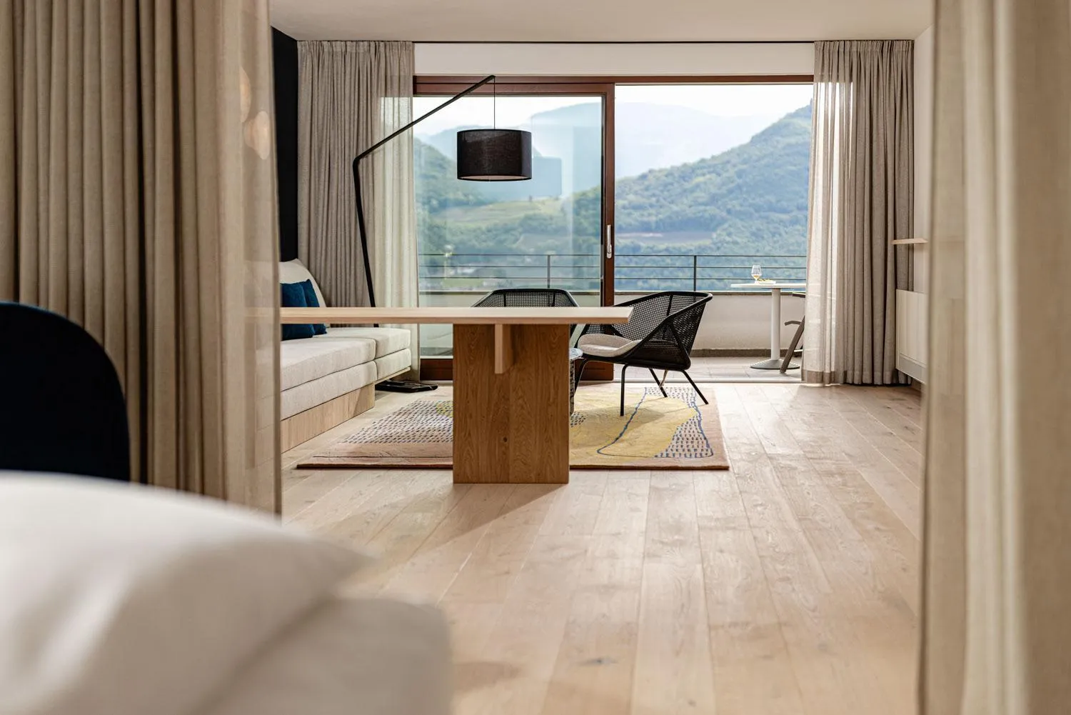 Bed in Hotel Haus am Hang